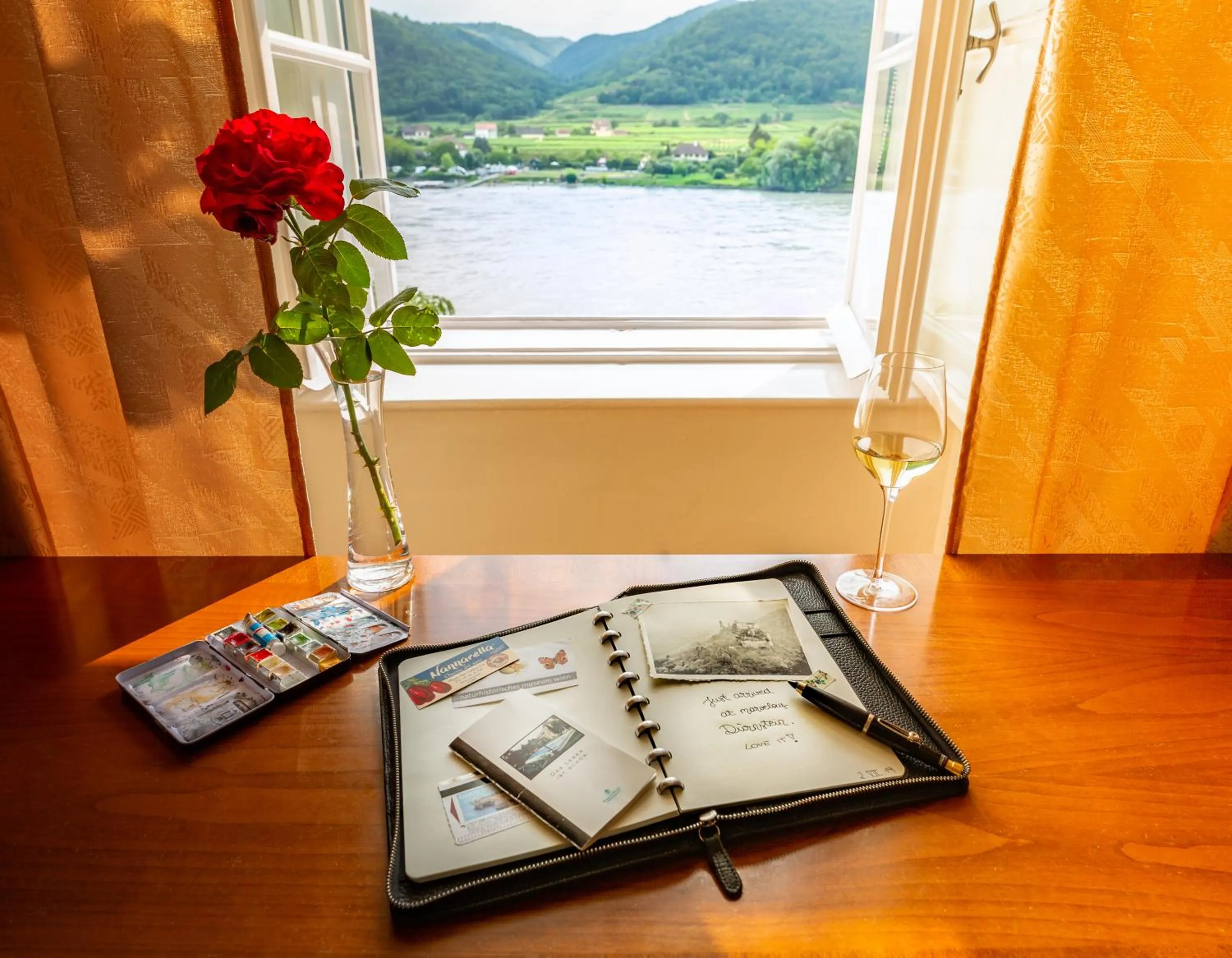 Lake view in Hotel Richard Löwenherz