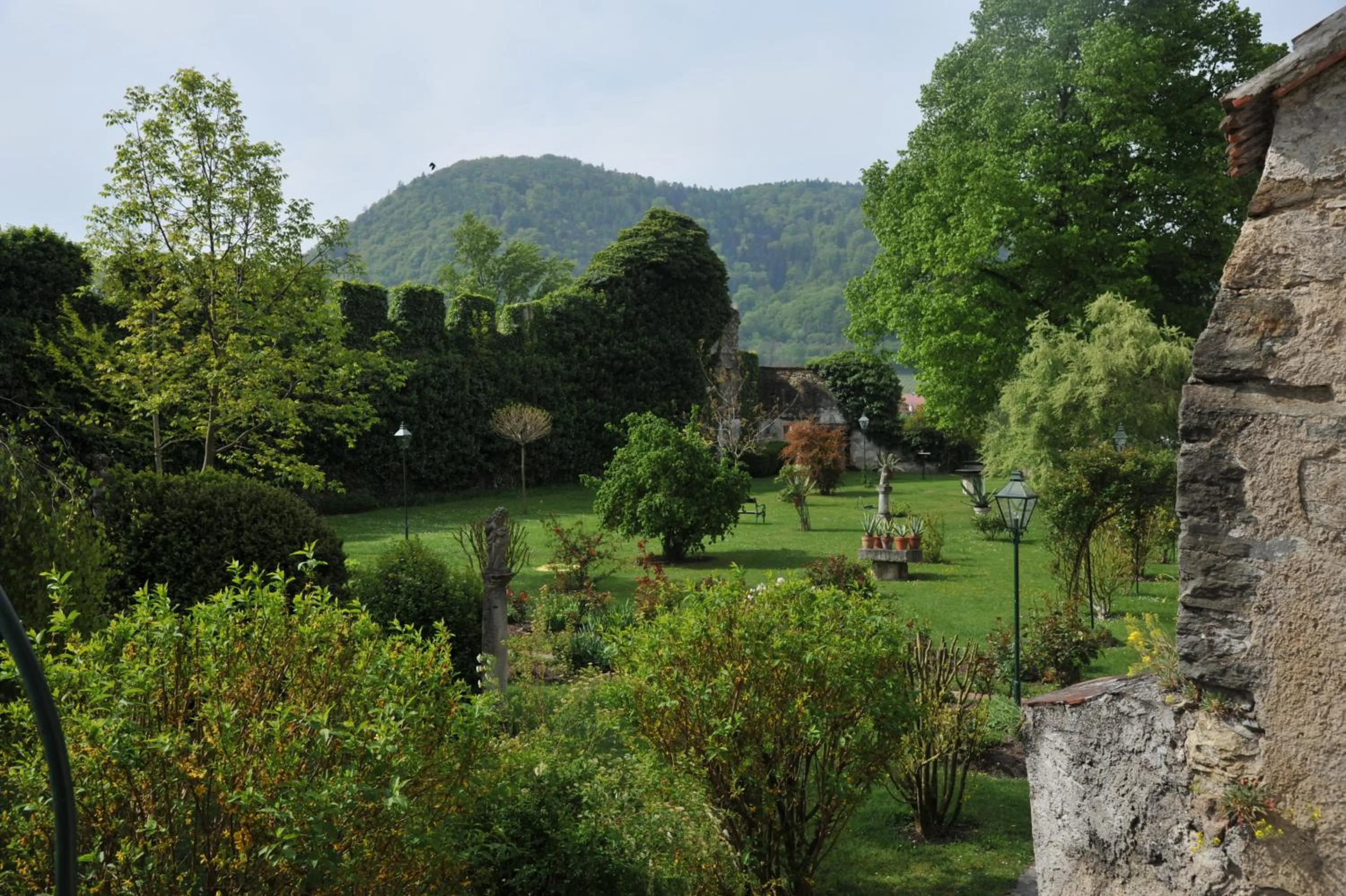 Garden in Hotel Richard Löwenherz