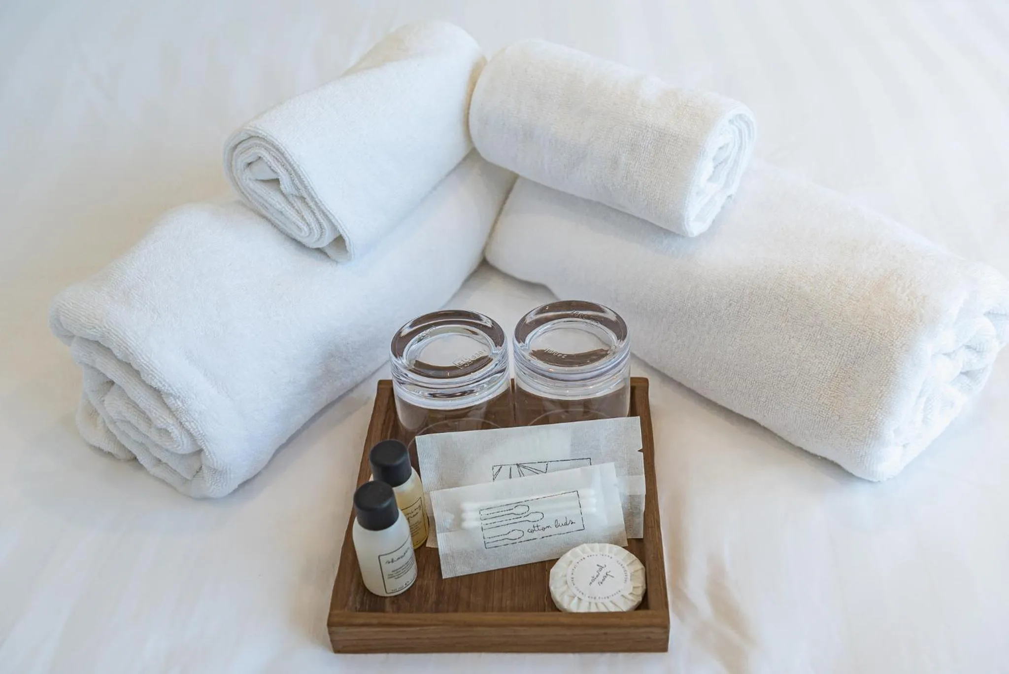 towels, Bed in U Chiangkhan