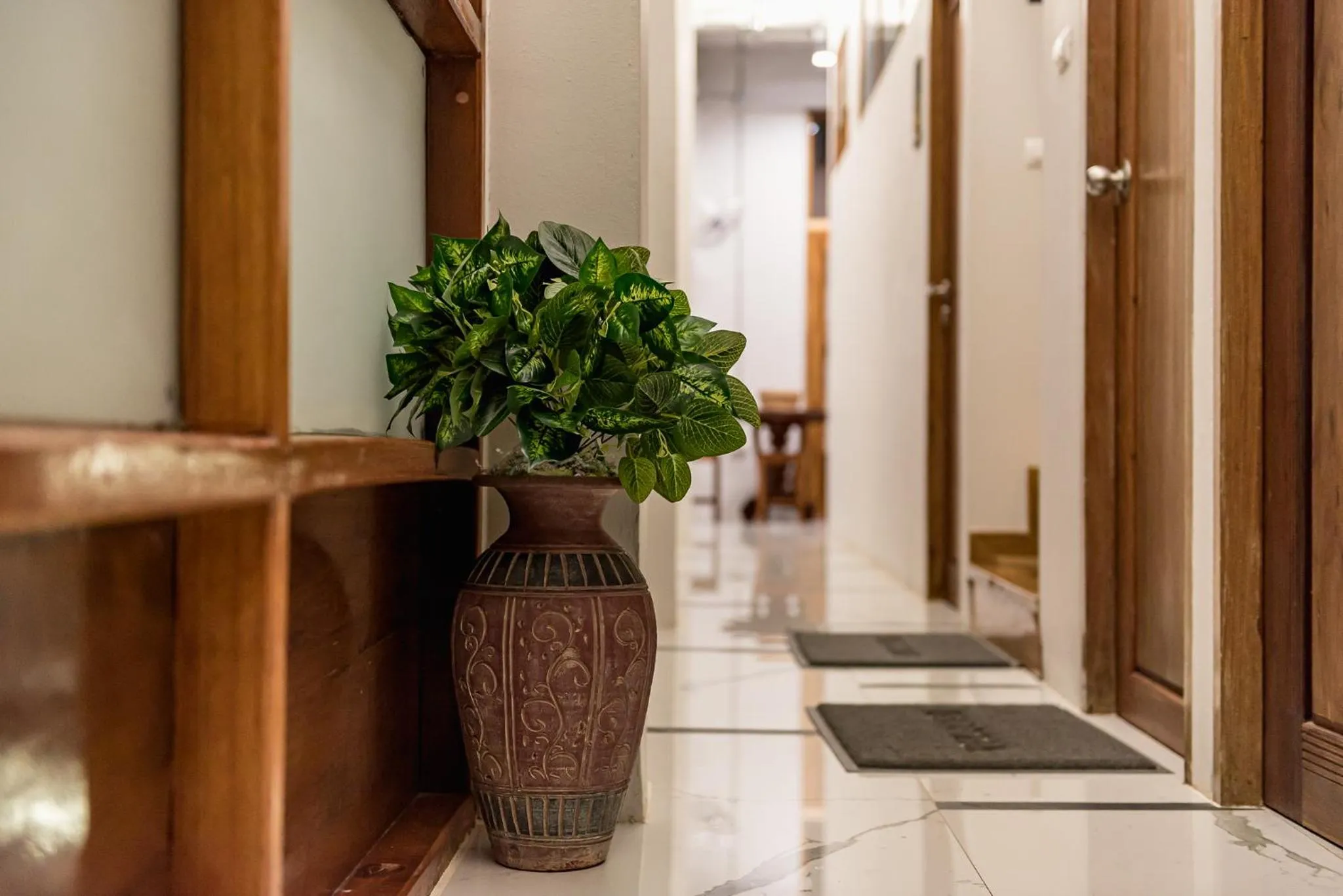 Inner courtyard view in U Chiangkhan