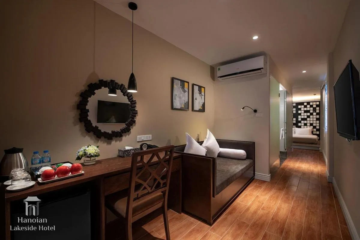 Photo of the whole room, Bed in Hanoi Lakeside Premium Hotel & Travel