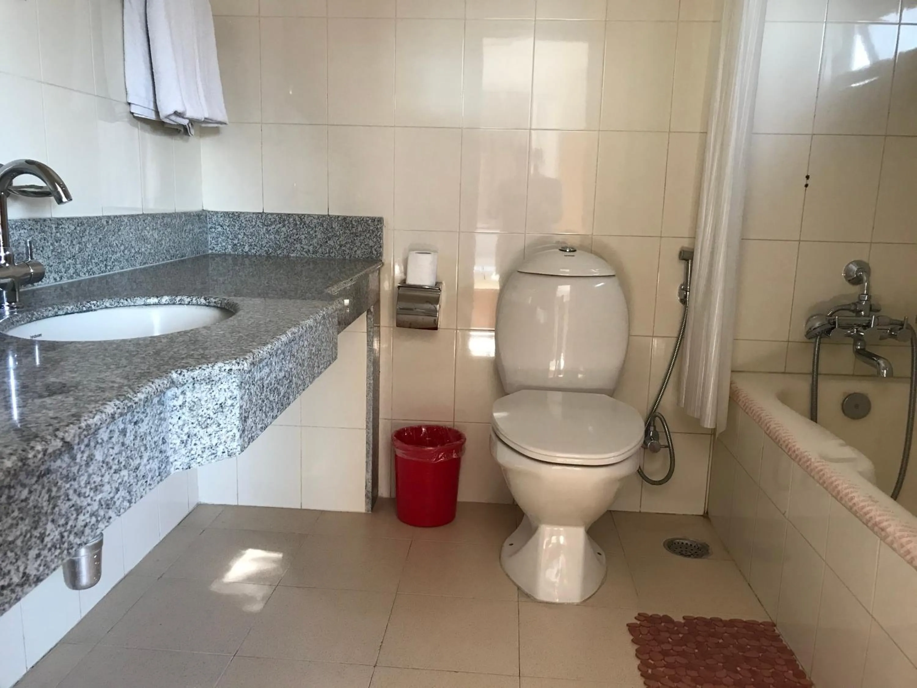 Shower in Hotel Asia