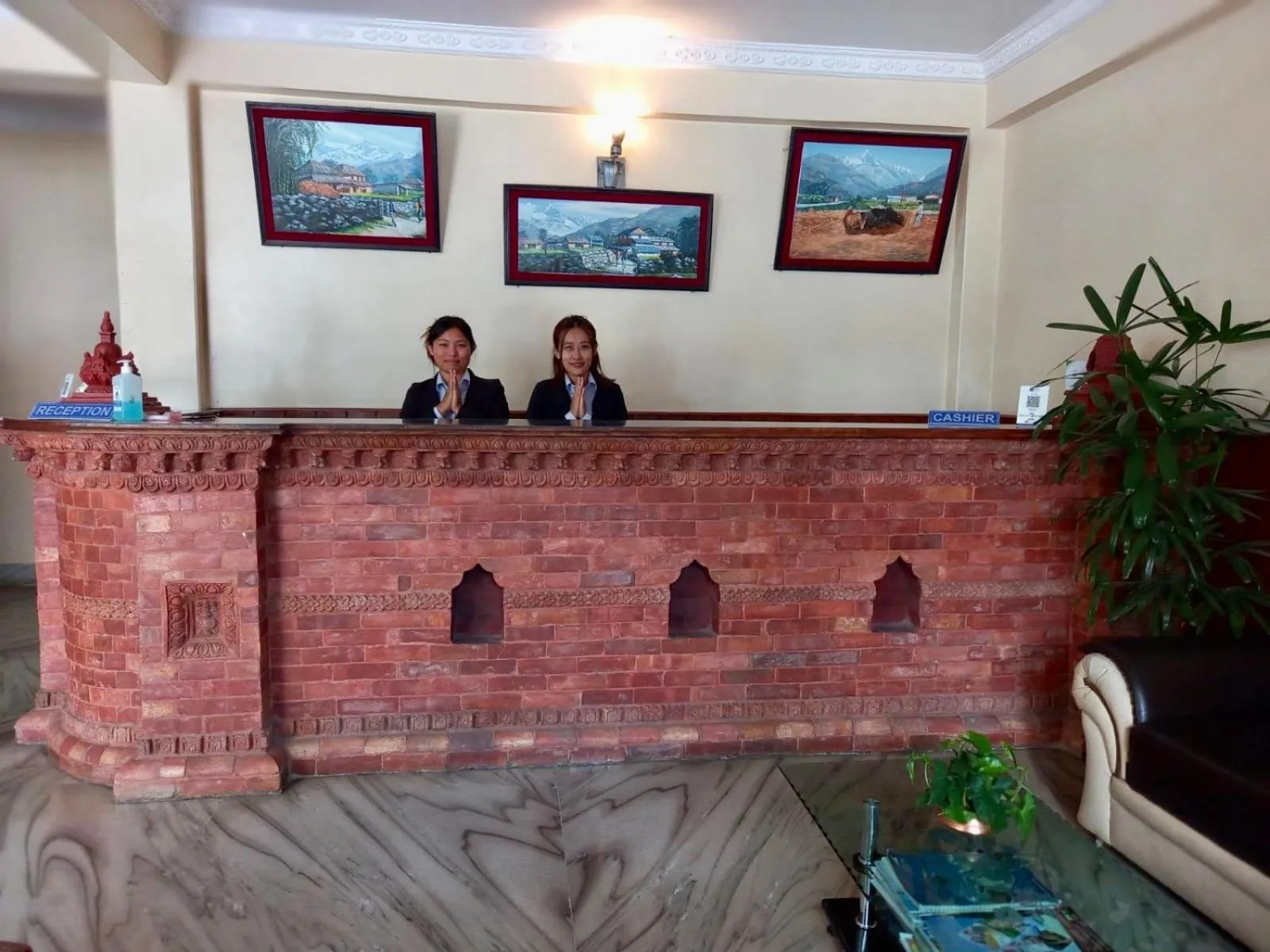 Lobby or reception in Hotel Asia