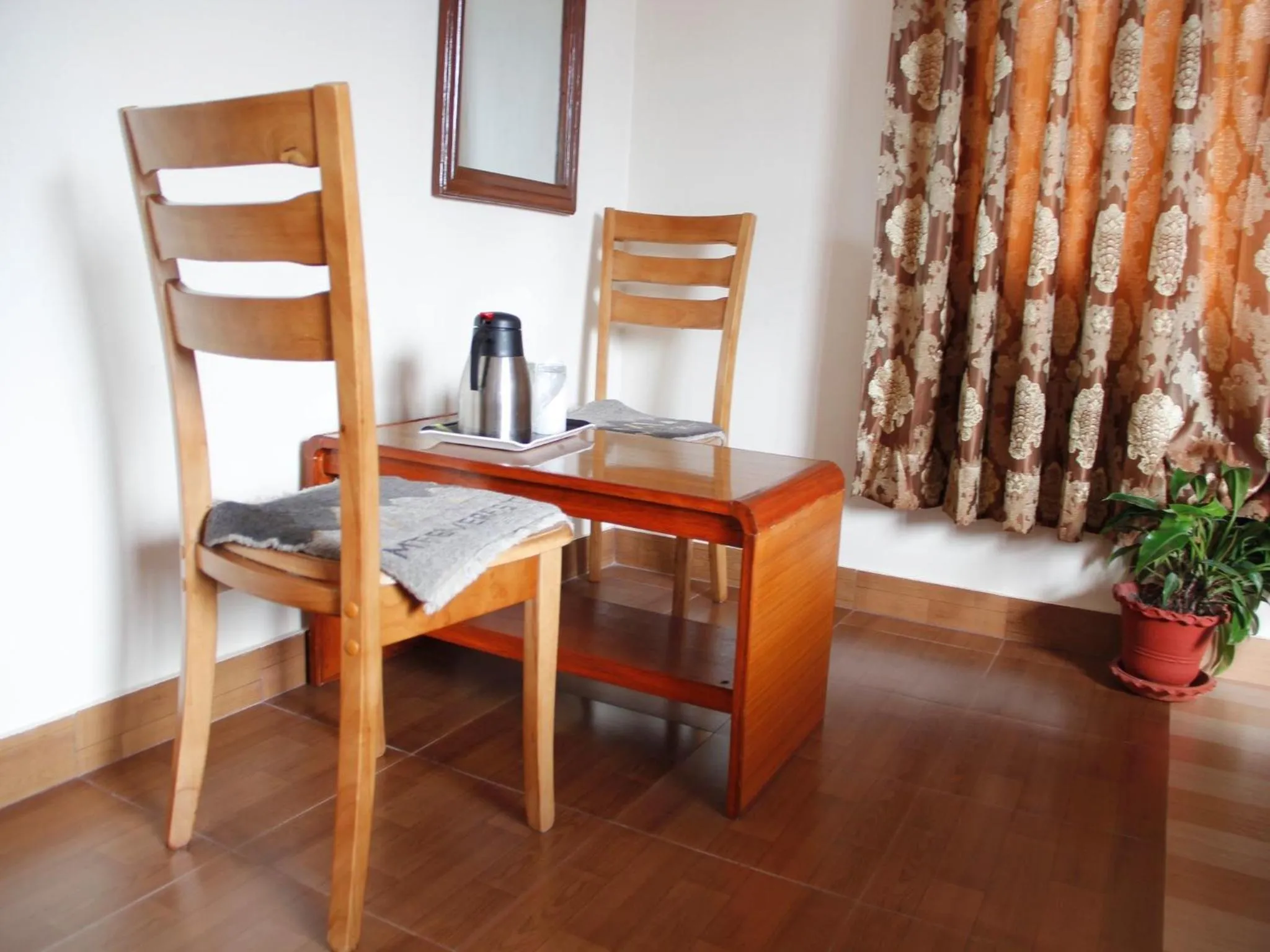 Seating area in Hotel Asia