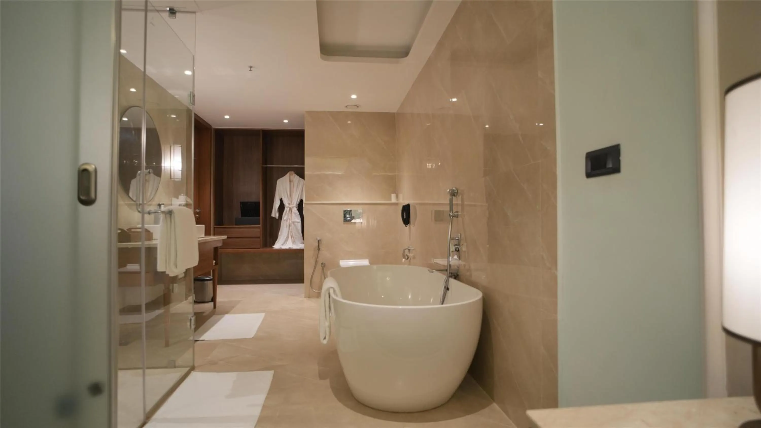 Bathroom in Gift City Club, a member of Radisson Individuals