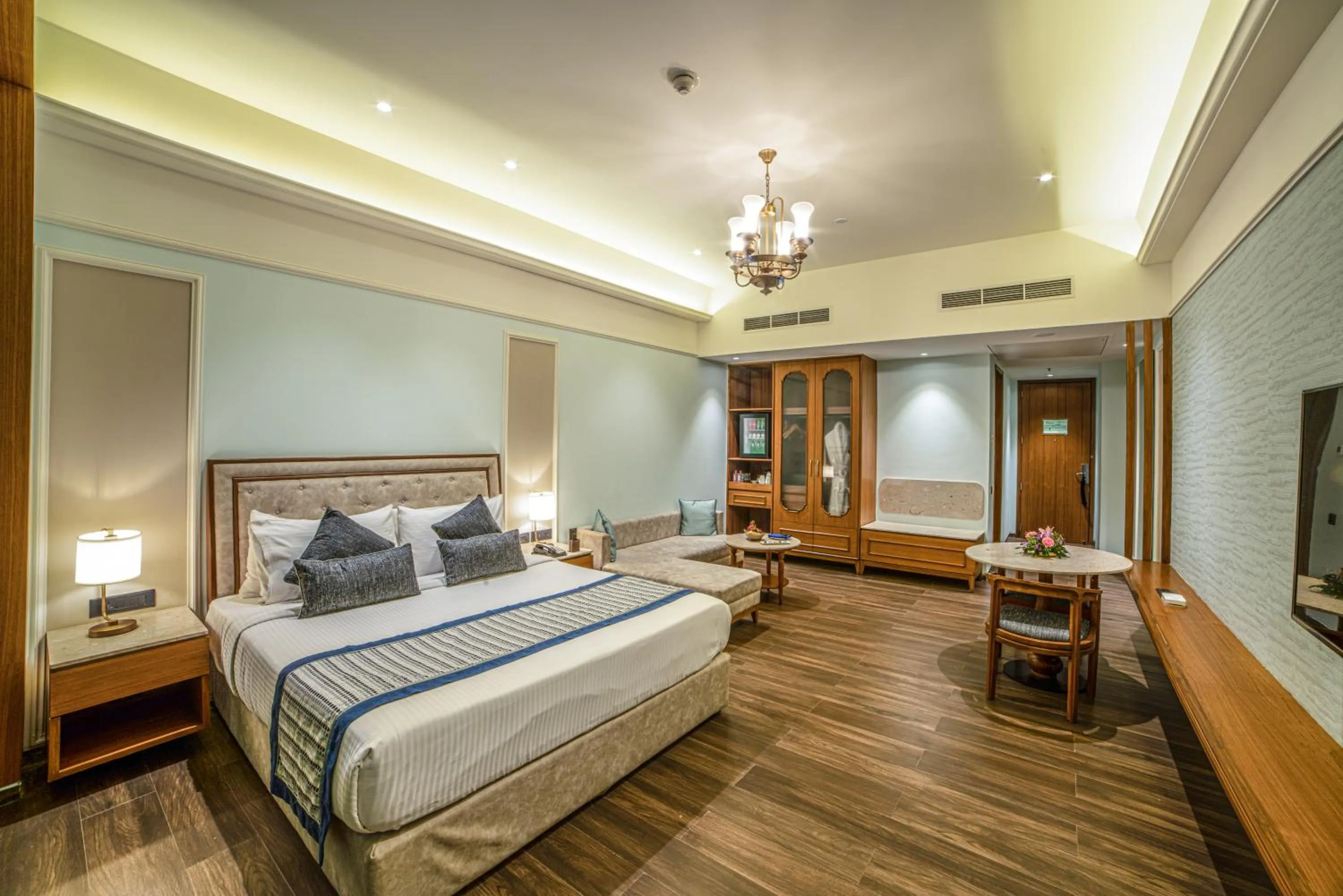 Bed in Gift City Club, a member of Radisson Individuals