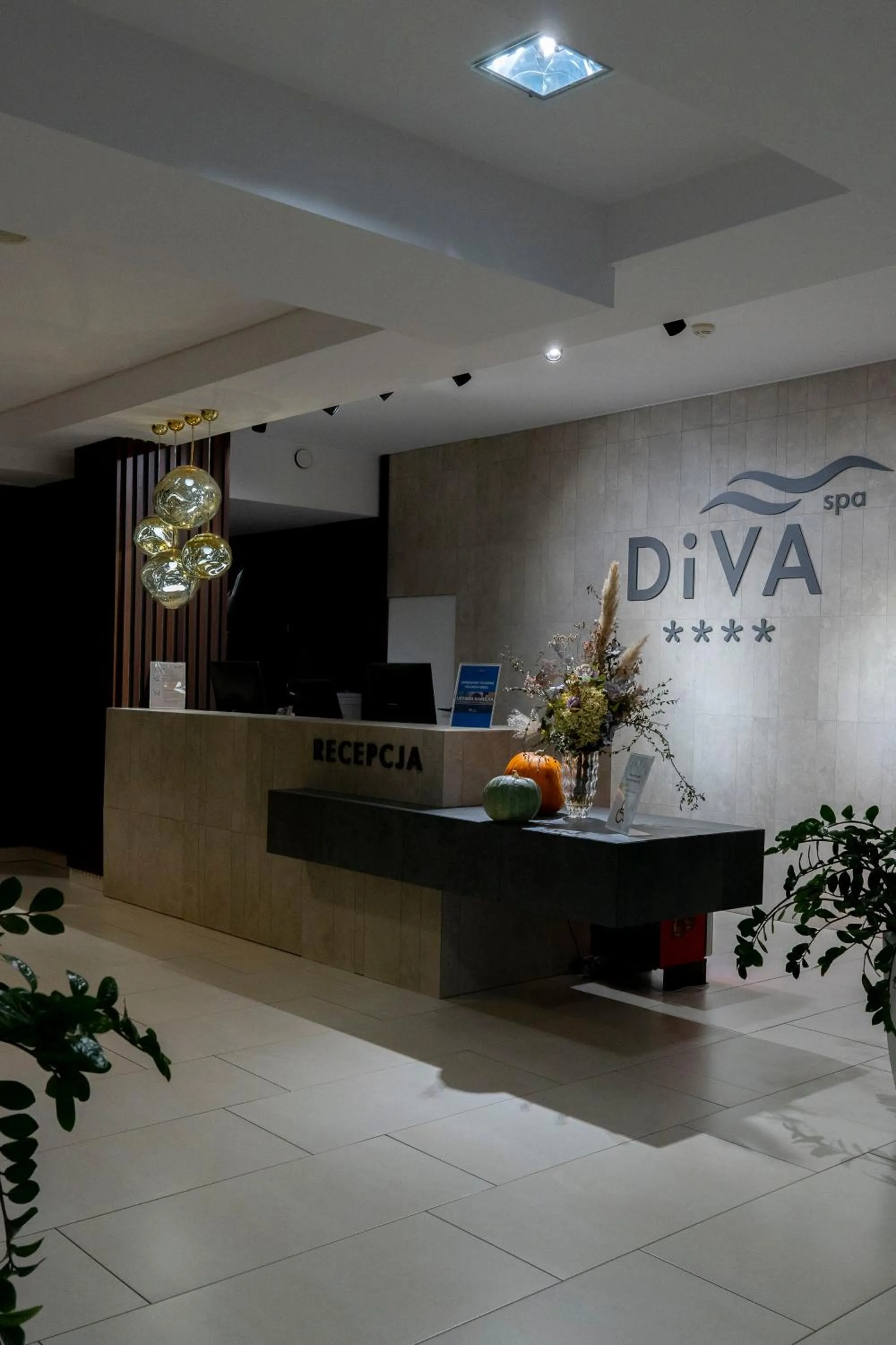 Lobby or reception in Hotel Diva SPA