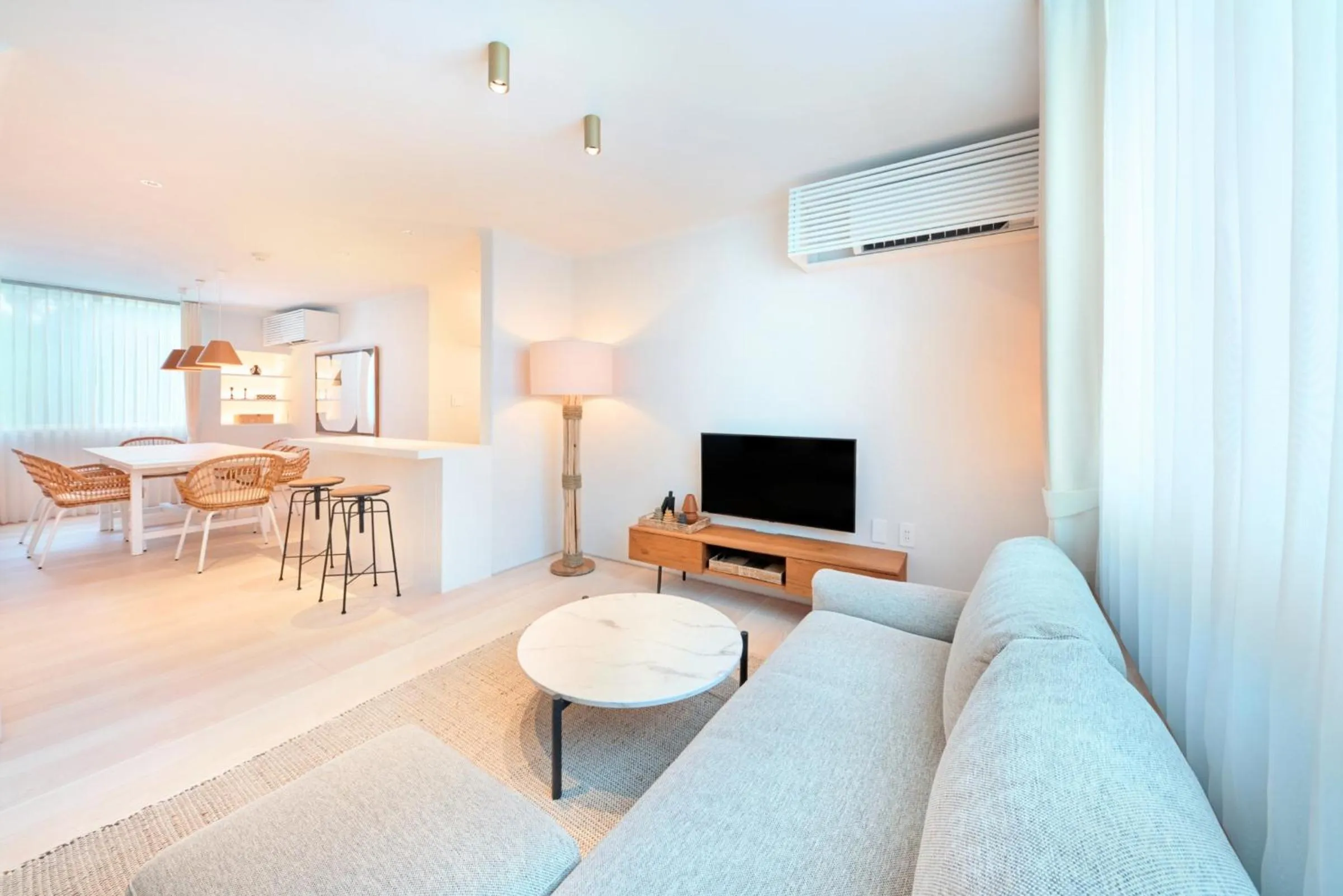 Dining area in Pricia Resort Yoron