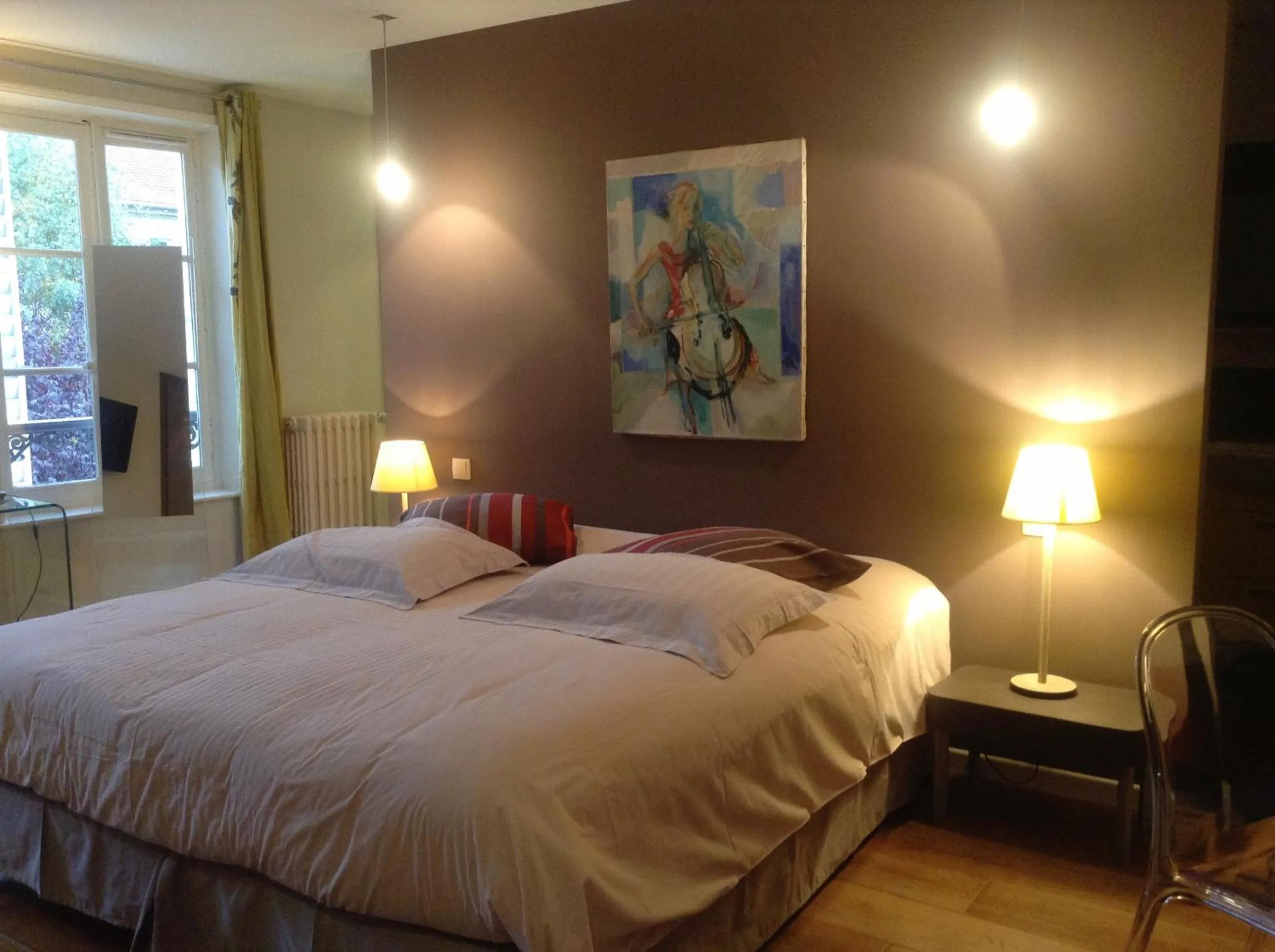 Bed in Maison d'Hôte de Myon