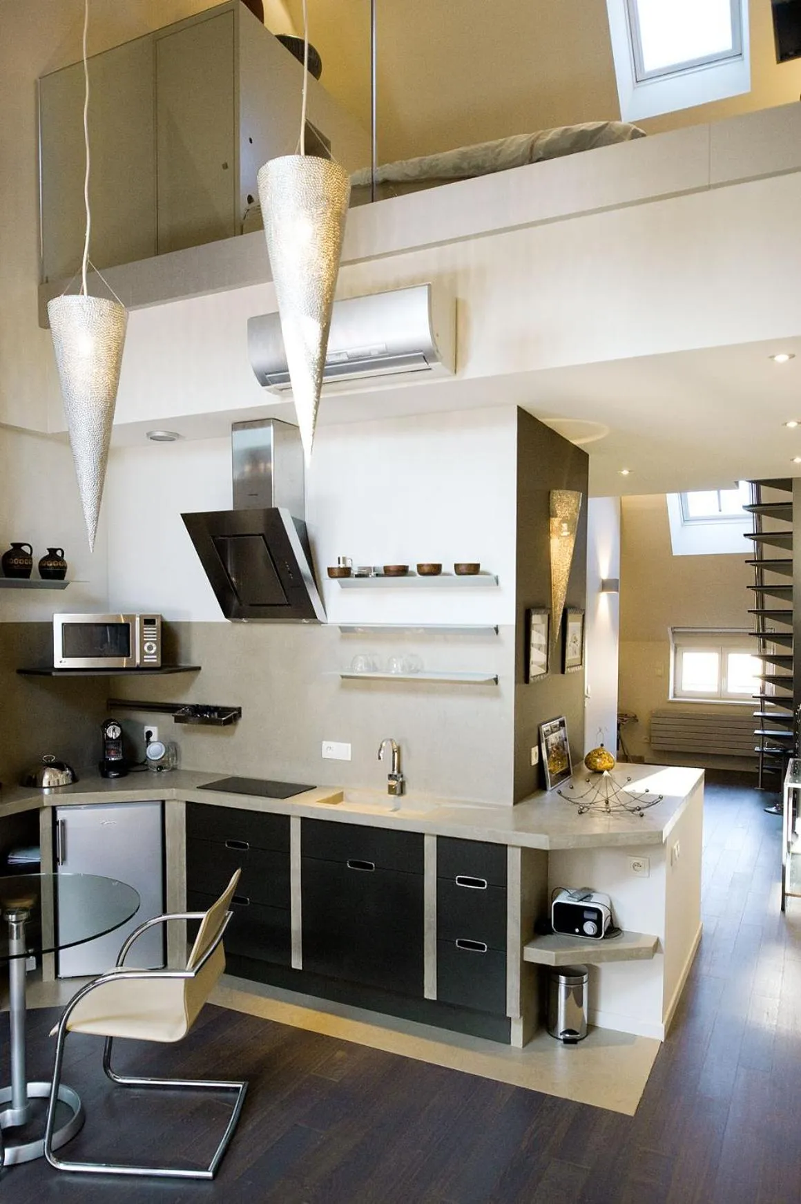 Kitchen or kitchenette in Maison d'Hôte de Myon