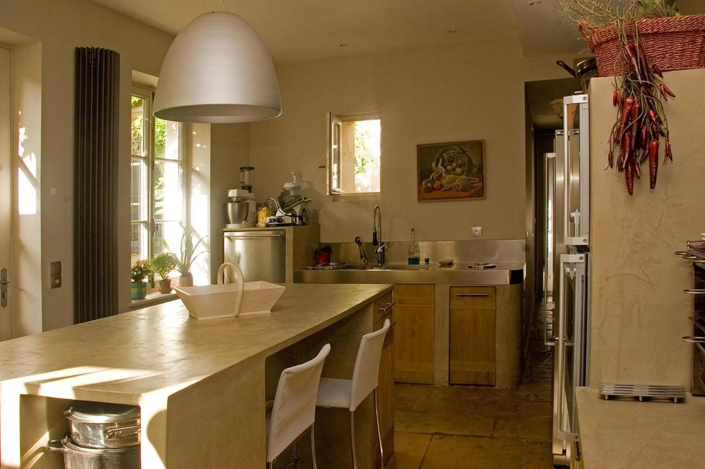 Kitchen or kitchenette in Maison d'Hôte de Myon