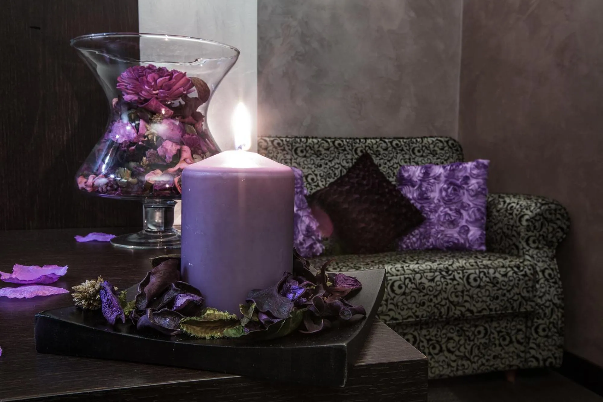 Decorative detail in Hotel Romano