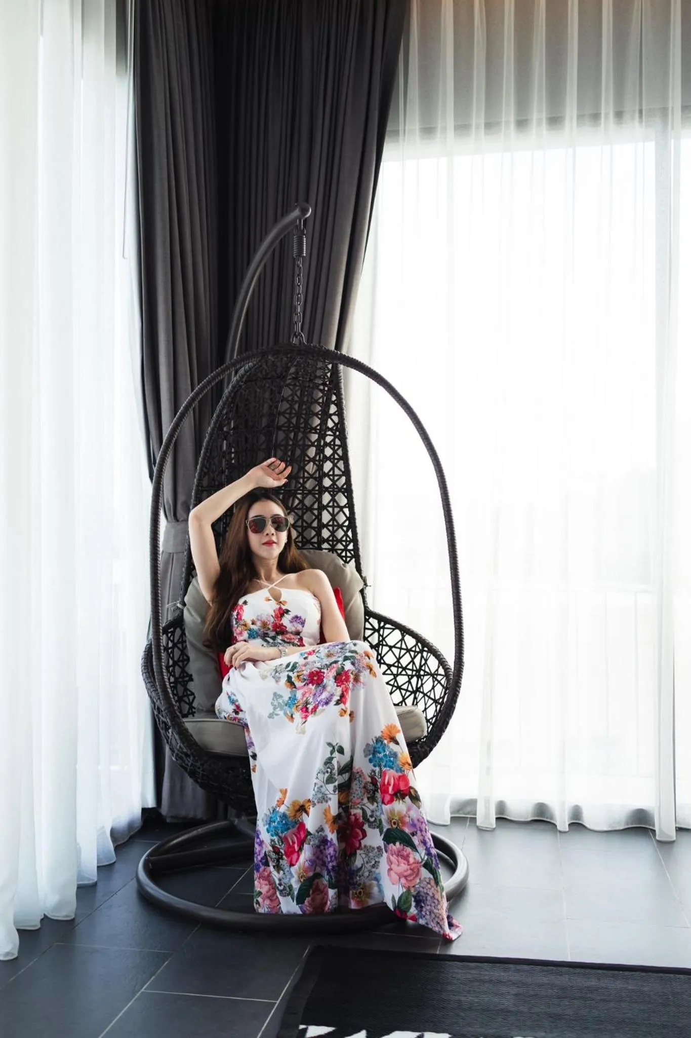 People in The Gallery Hotel Nai Harn