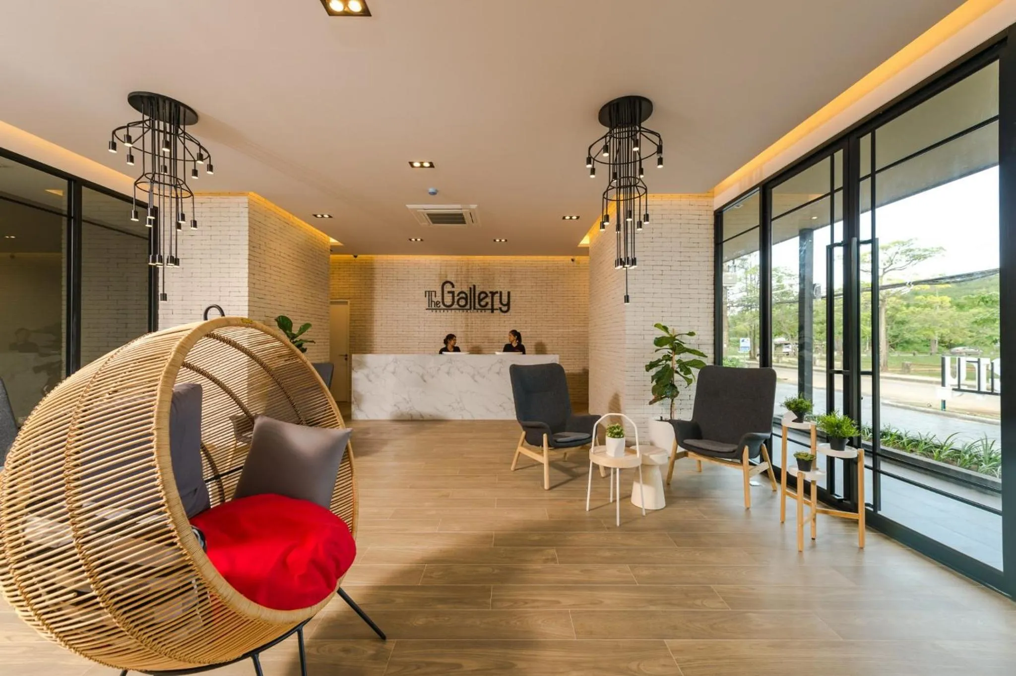 Lobby or reception in The Gallery Hotel Nai Harn