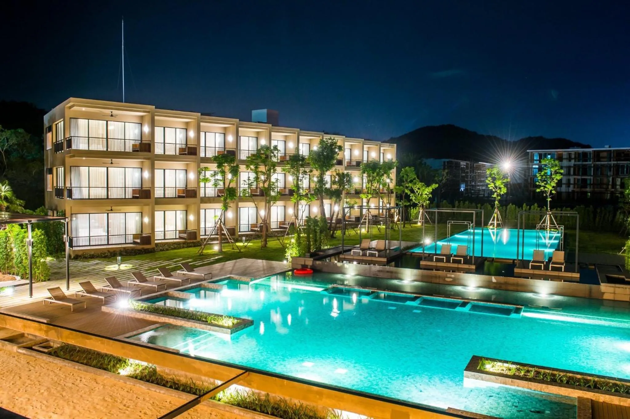 Property building in The Gallery Hotel Nai Harn