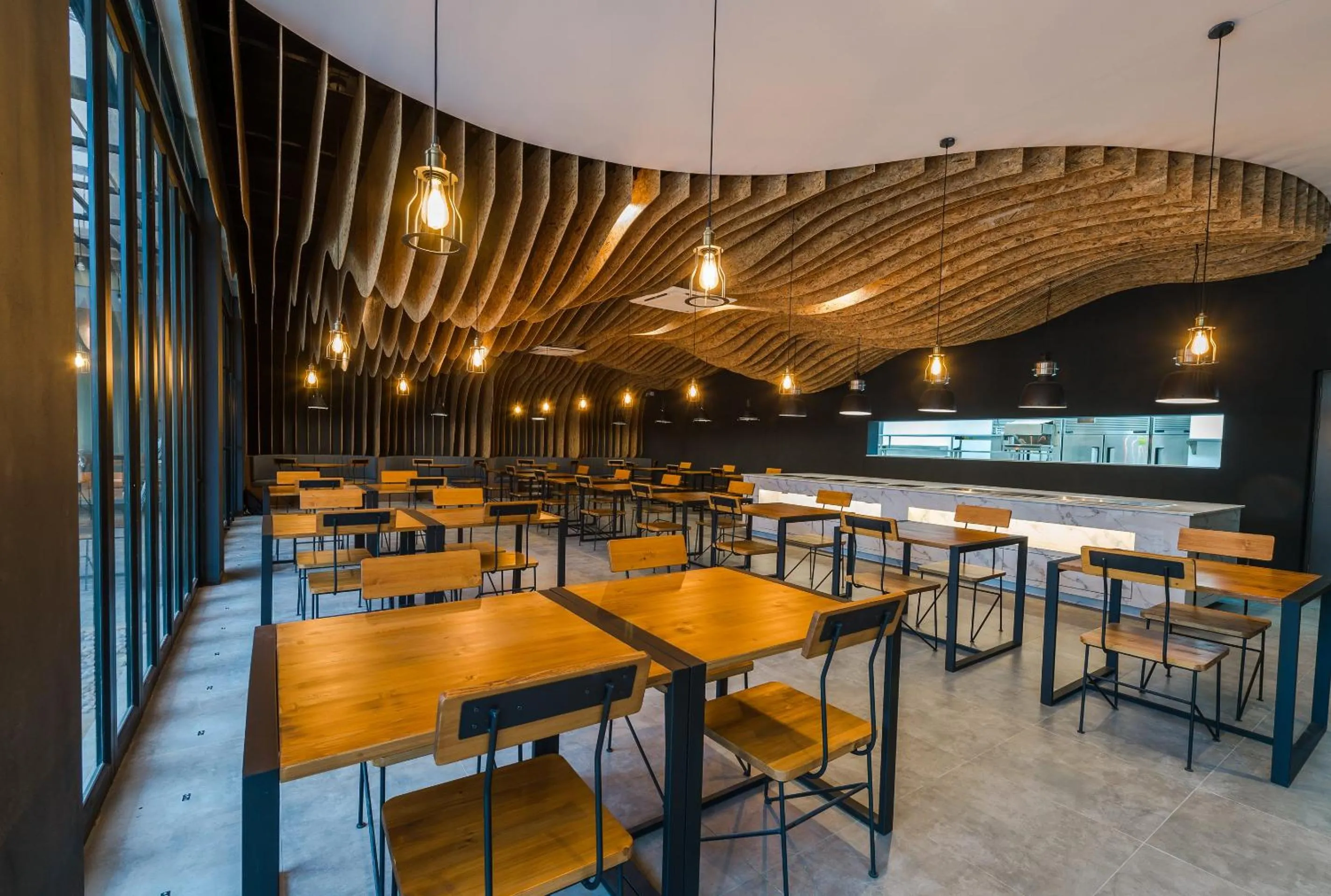 Dining area in The Gallery Hotel Nai Harn