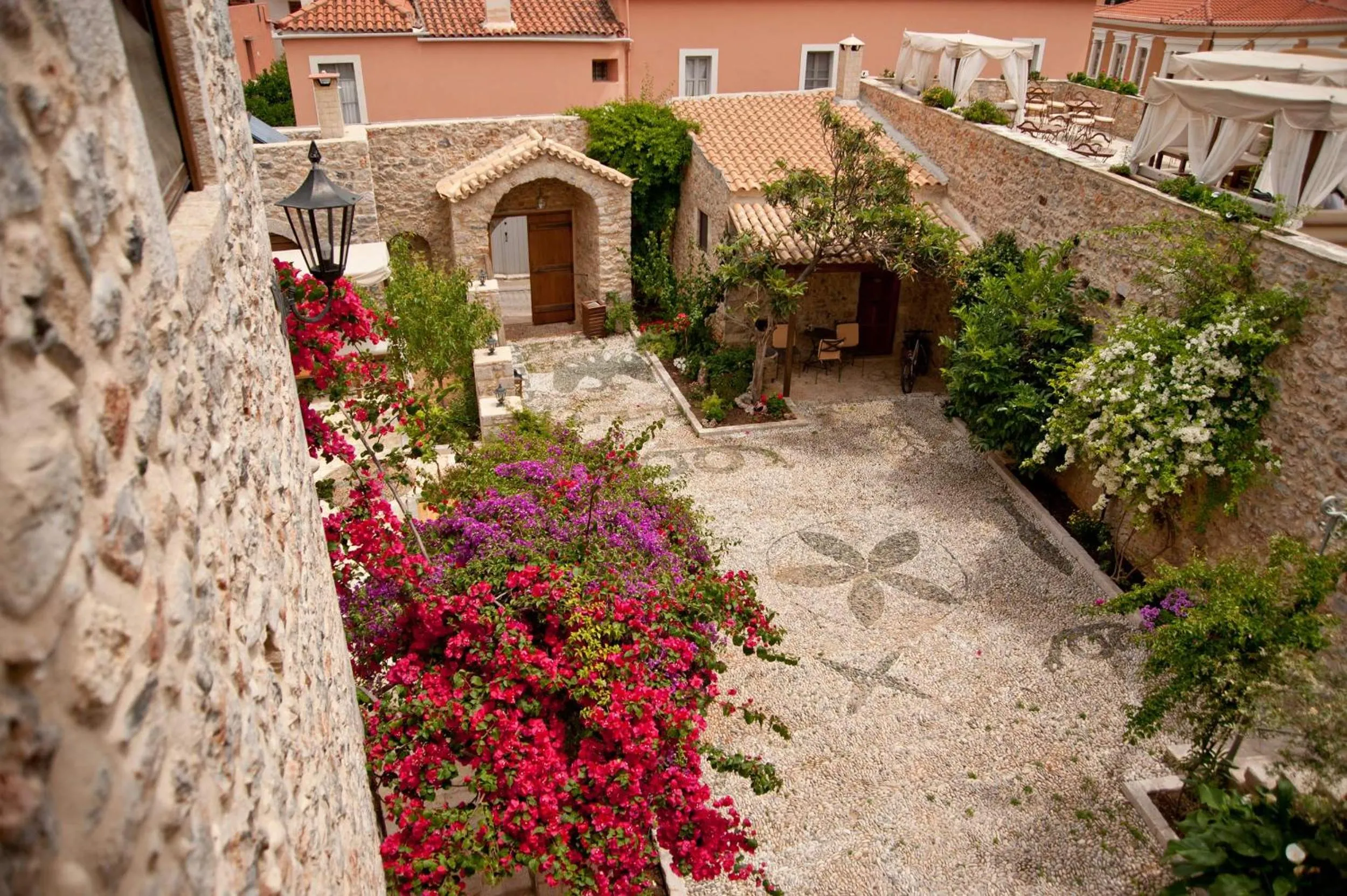 Bird's eye view in Archontiko Hatzipanayioti