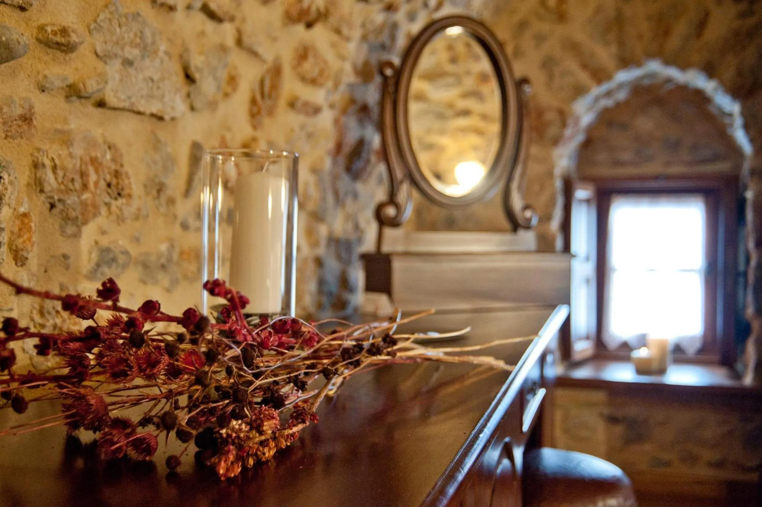 Decorative detail in Archontiko Hatzipanayioti