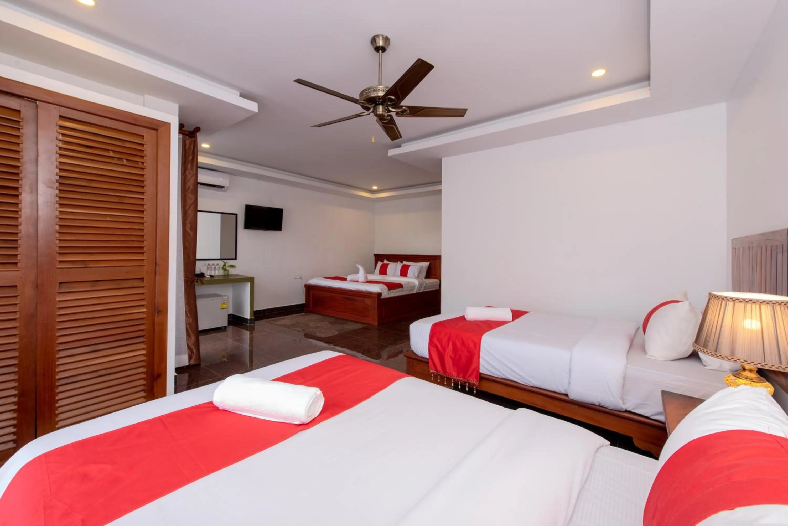 Bed in The Unique Angkor Villa