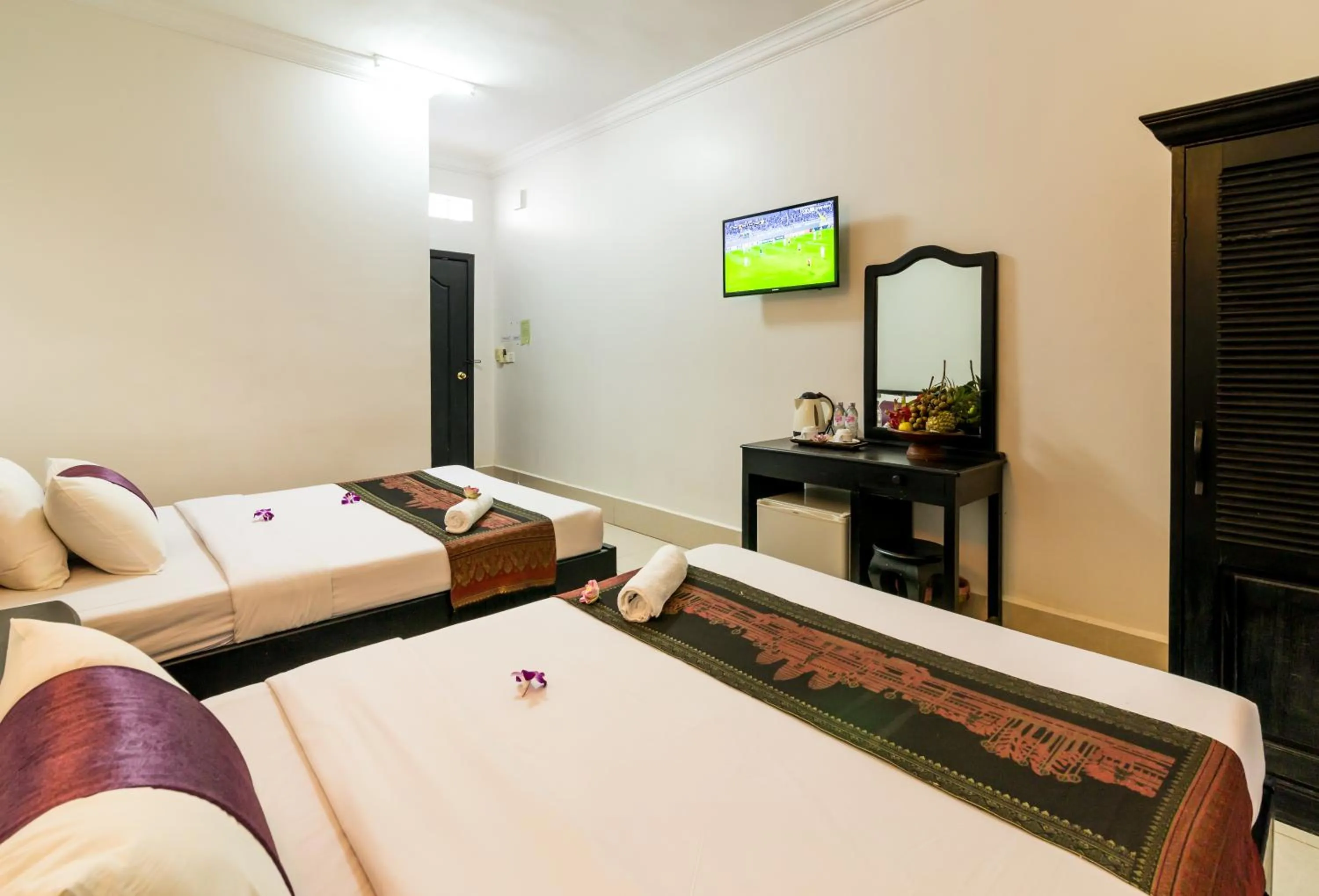 Bedroom, Bed in The Unique Angkor Villa