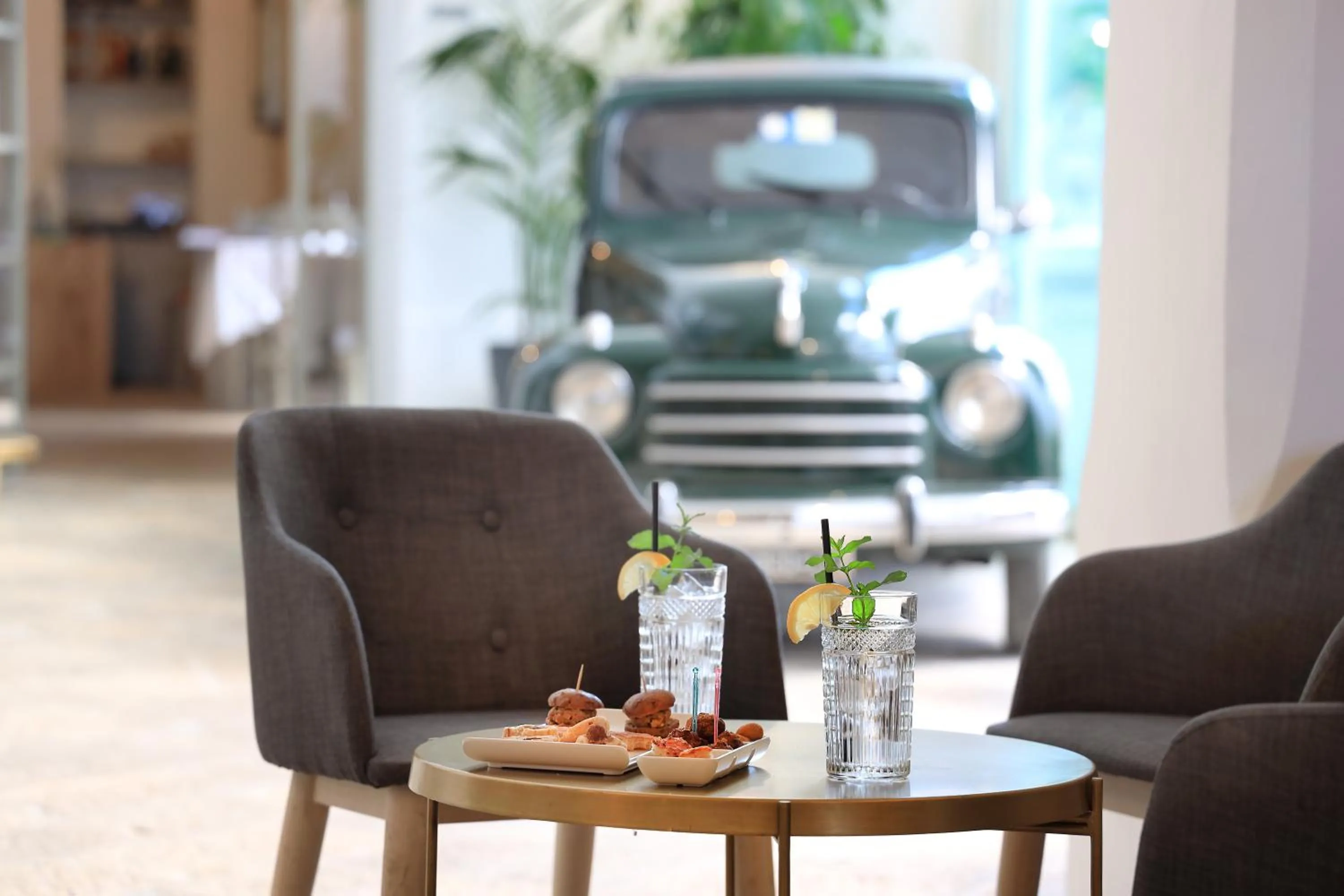 Food and drinks in Palazzo Circolone