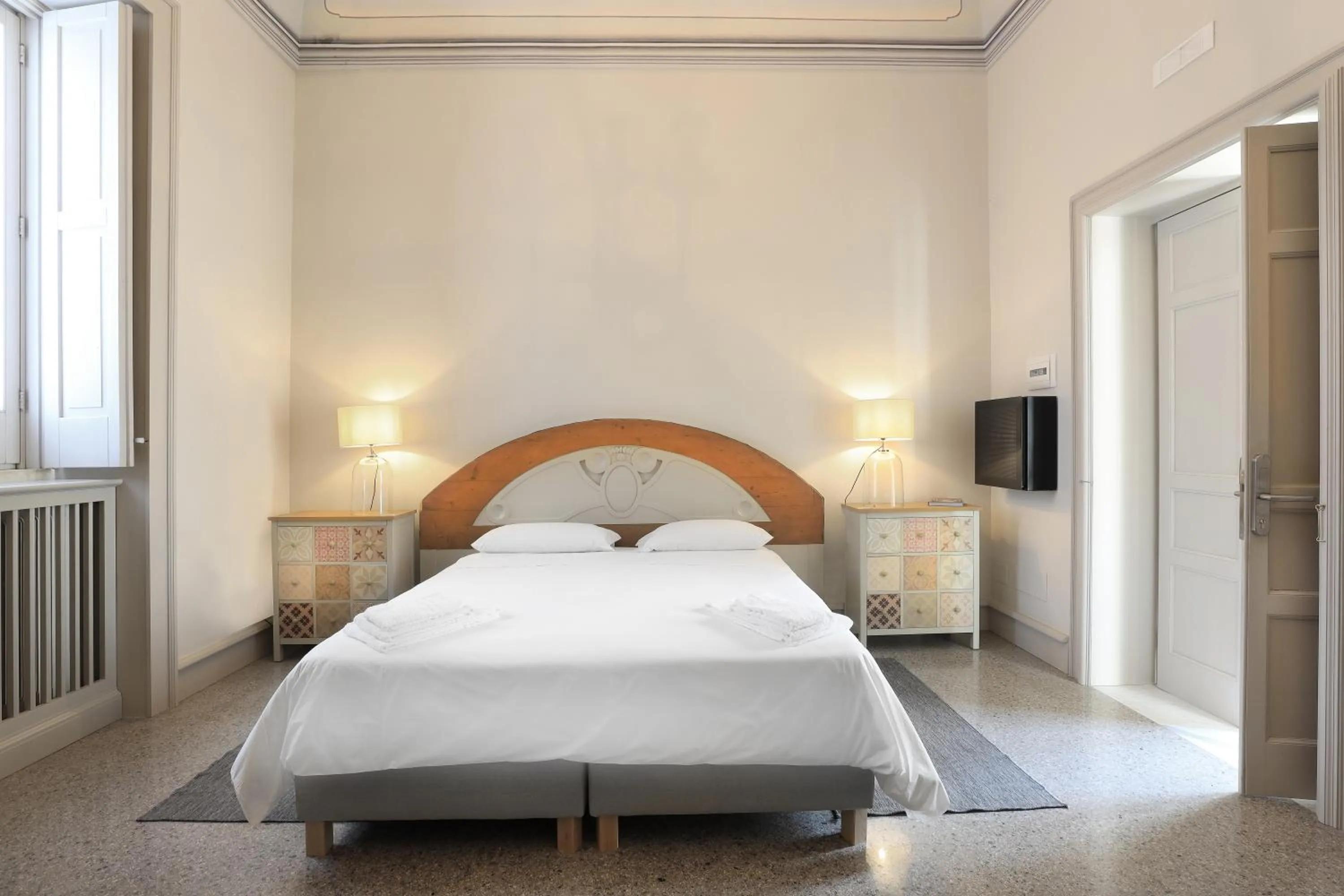 Bedroom, Bed in Palazzo Circolone