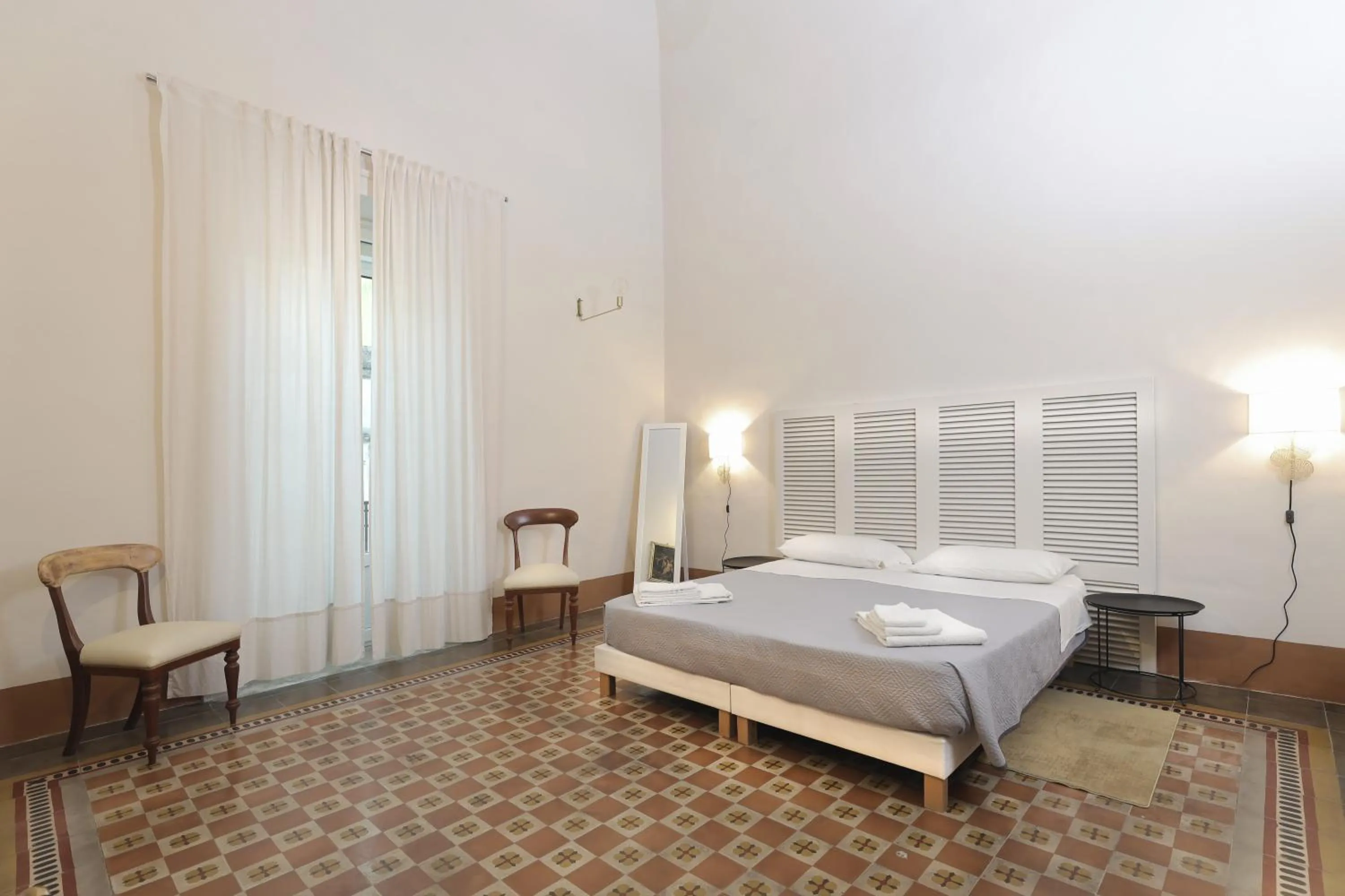 Bedroom, Bed in Palazzo Circolone