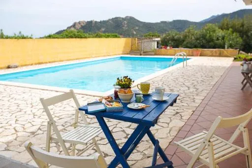 Patio in B&B Il melograno