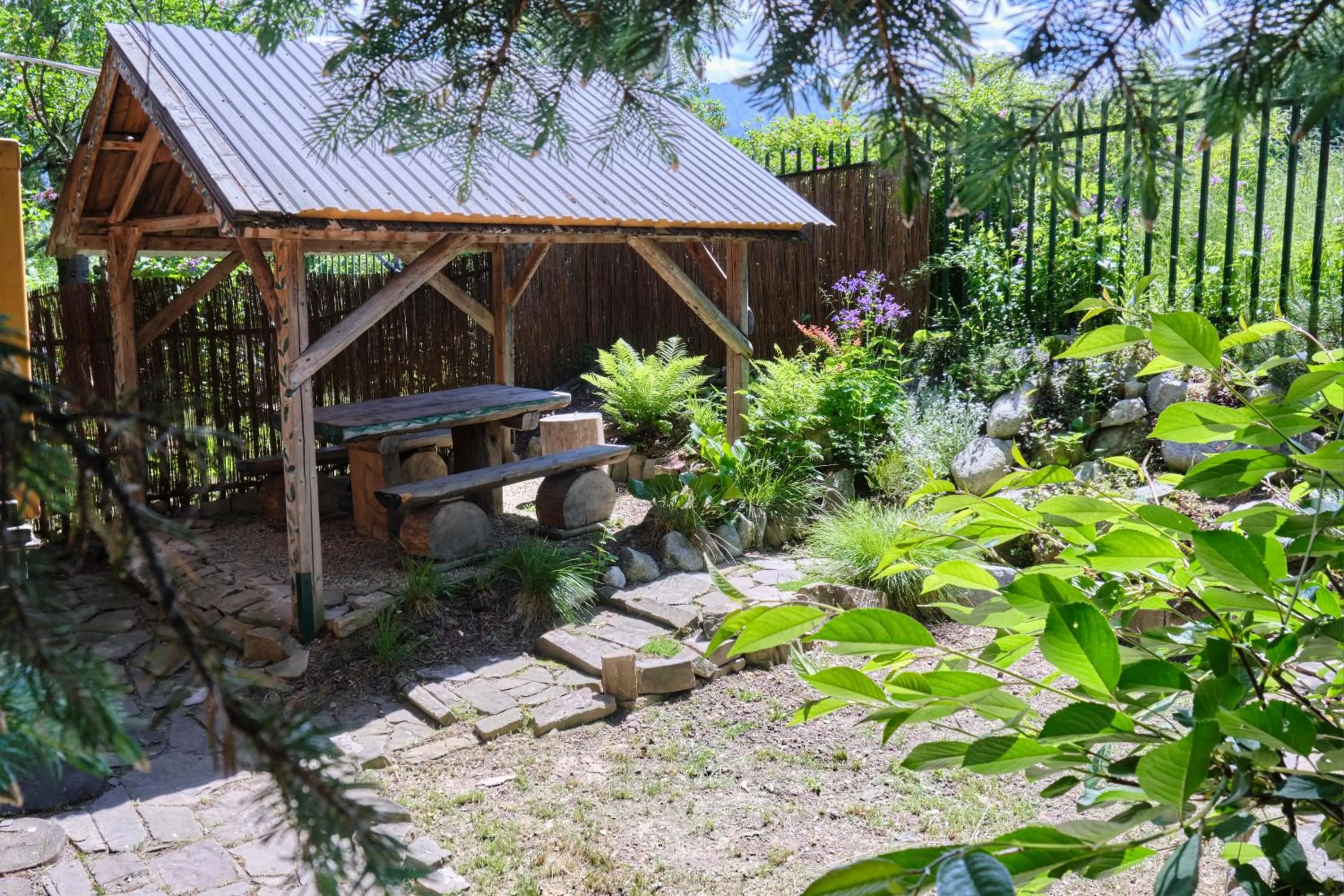 Patio in Gorski dom Gubalowka