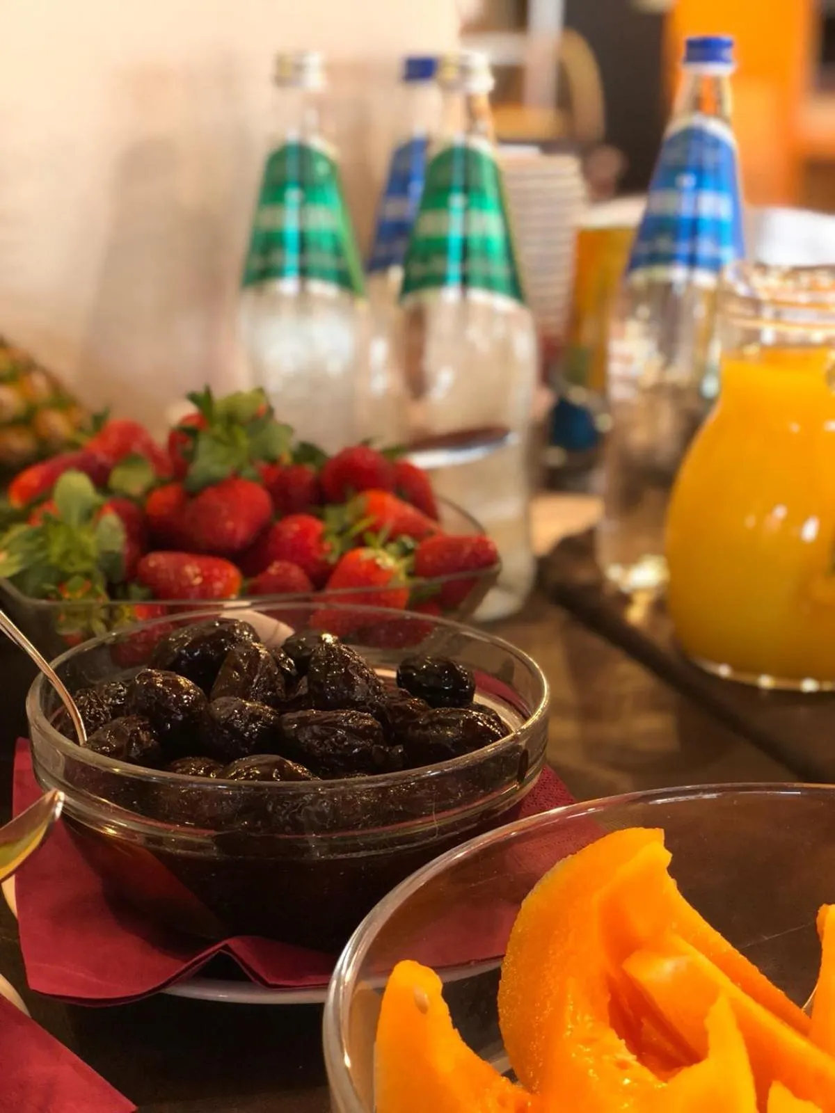 Breakfast in Villa Barbarina Nature Resort