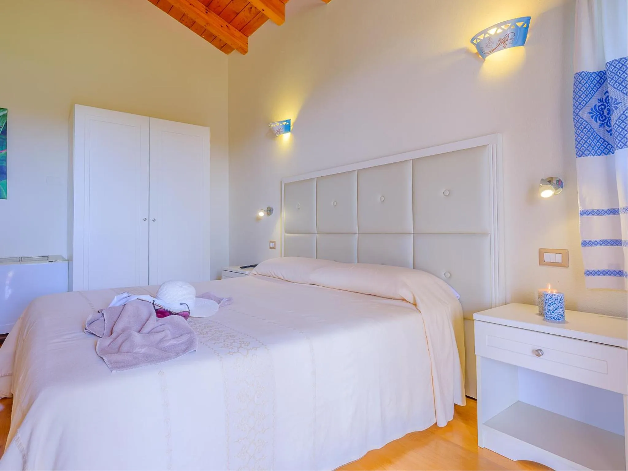 Bed in Villa Barbarina Nature Resort