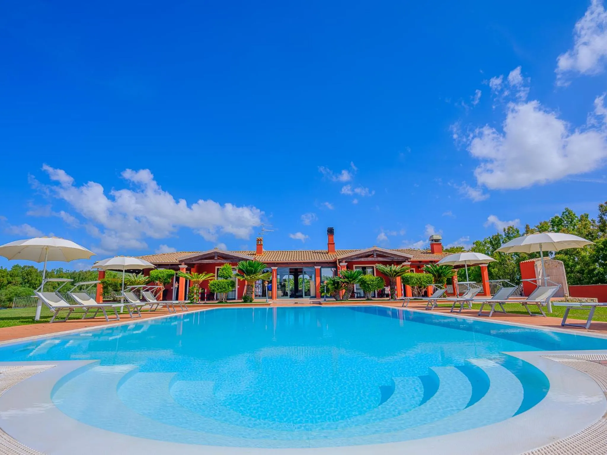 Swimming pool in Villa Barbarina Nature Resort