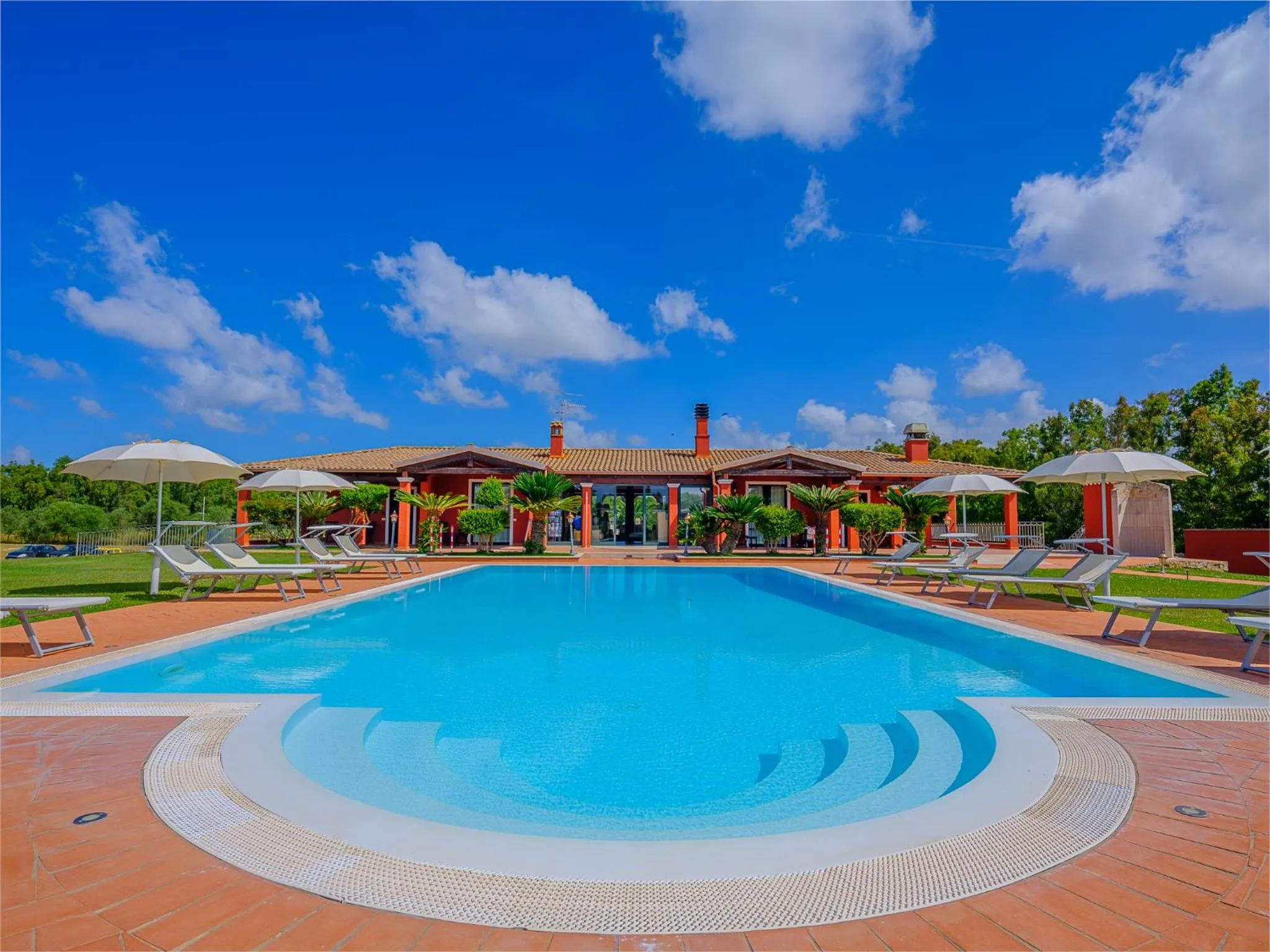 Swimming pool in Villa Barbarina Nature Resort