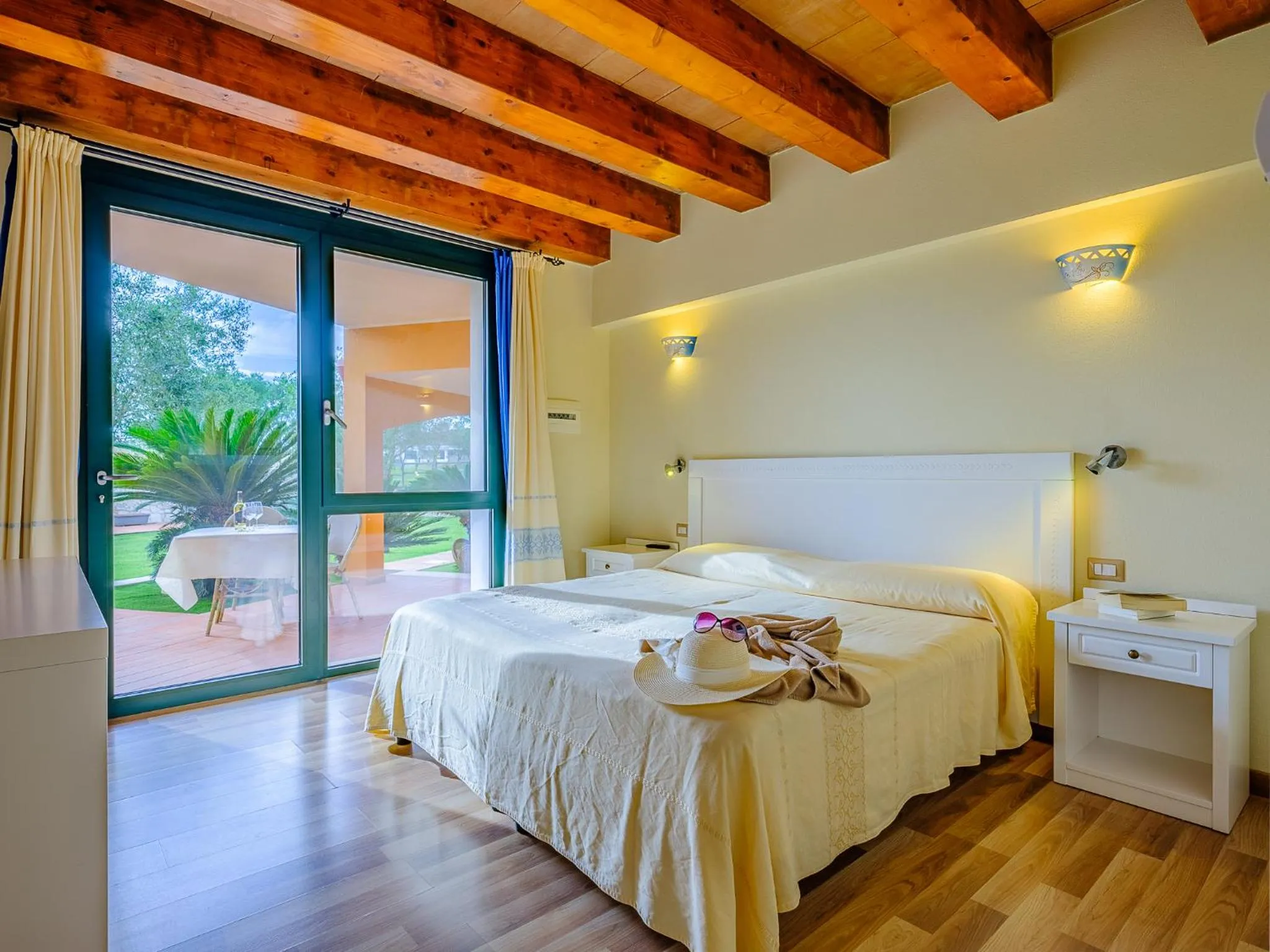 Bed in Villa Barbarina Nature Resort