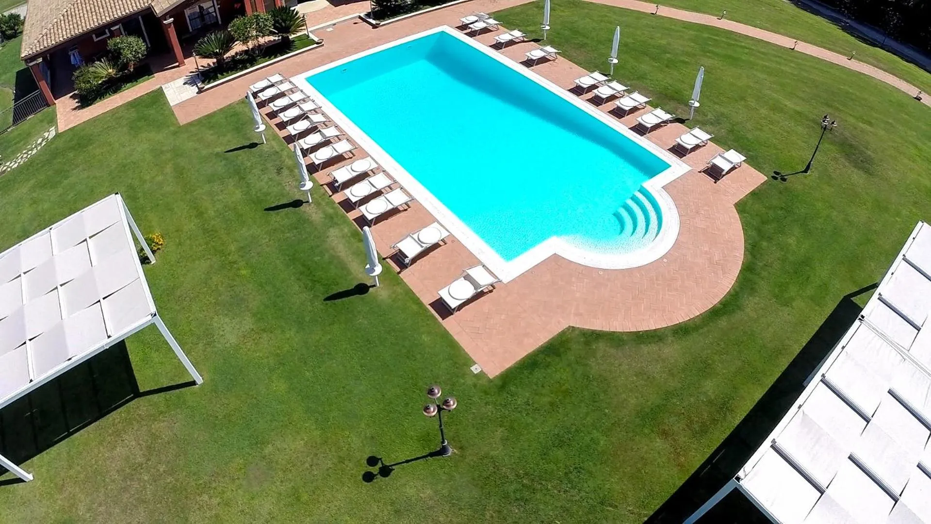 Pool view in Villa Barbarina Nature Resort