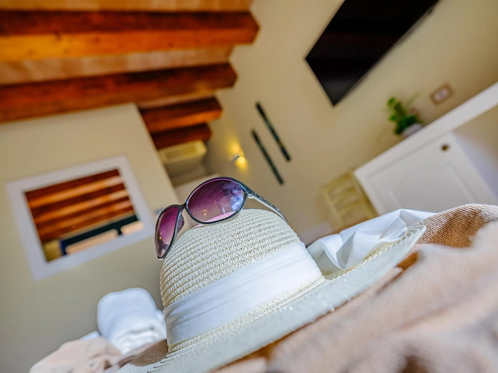 Bed in Villa Barbarina Nature Resort