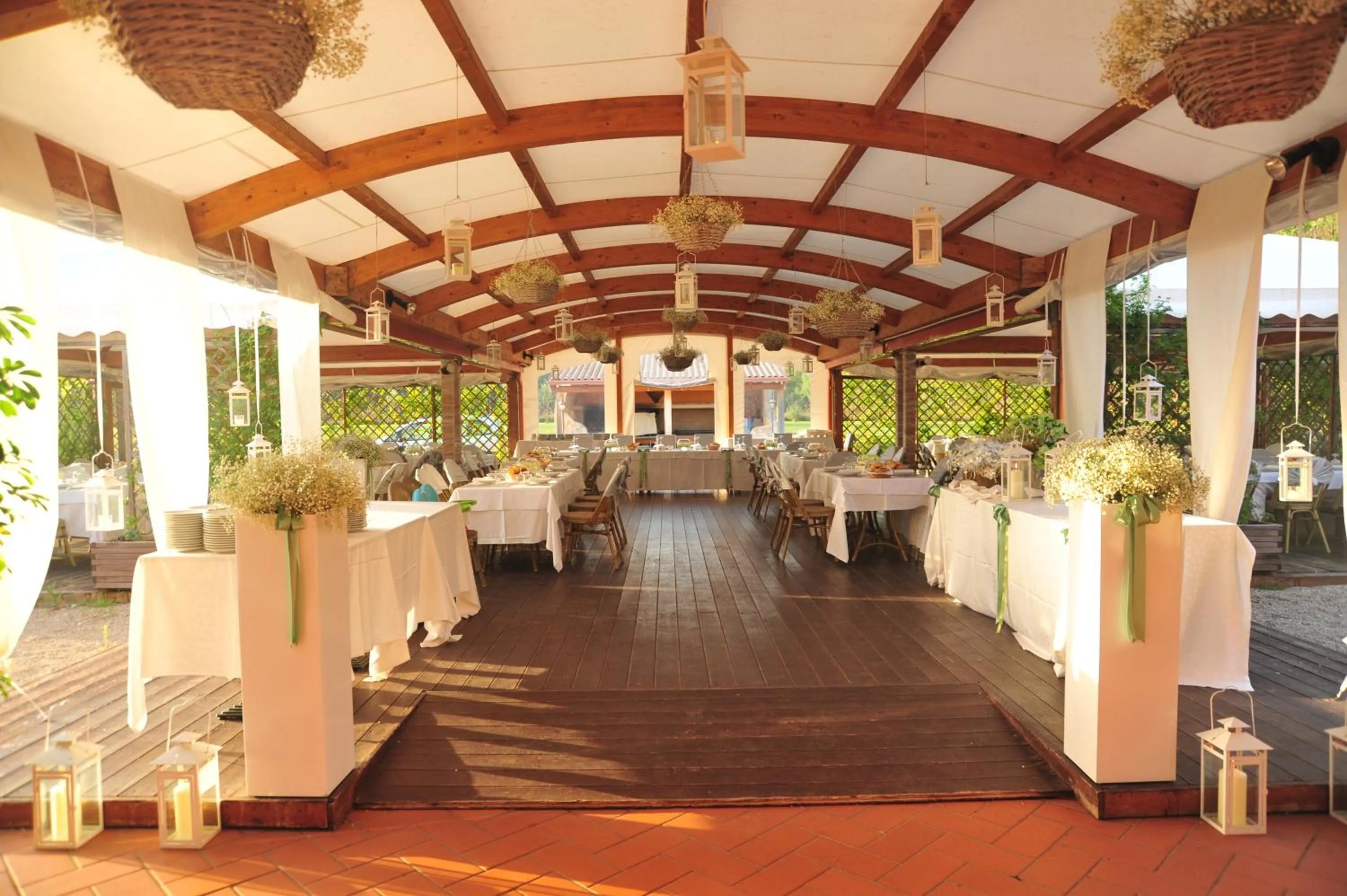 Restaurant/places to eat in Villa Barbarina Nature Resort