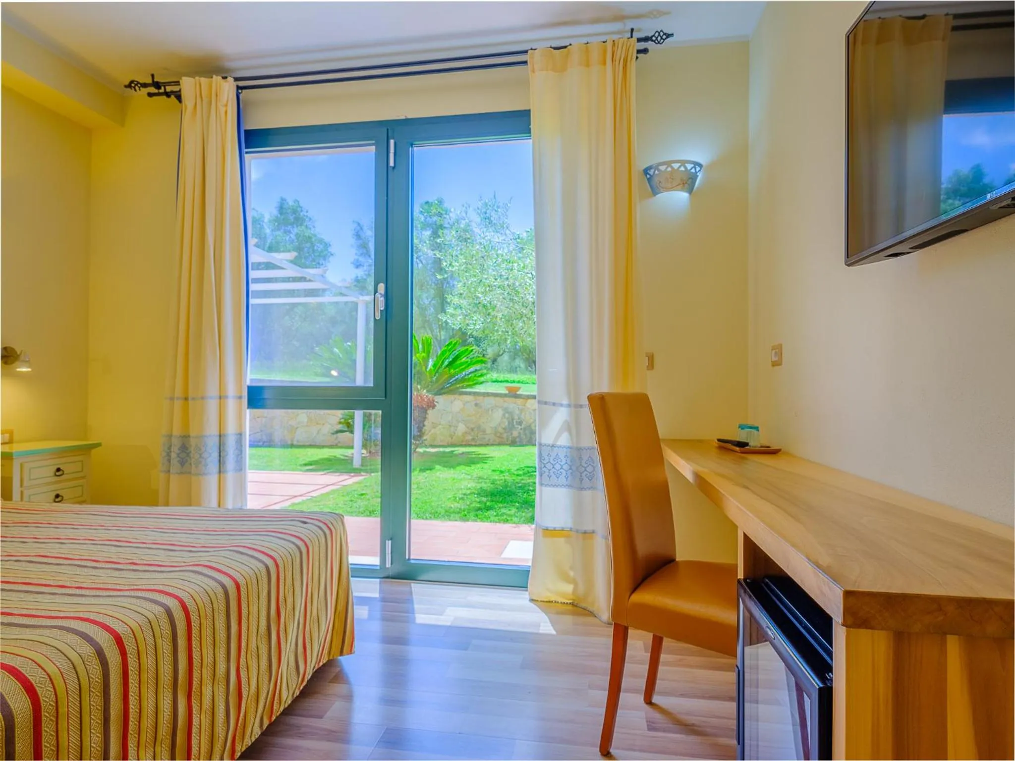 Bed in Villa Barbarina Nature Resort