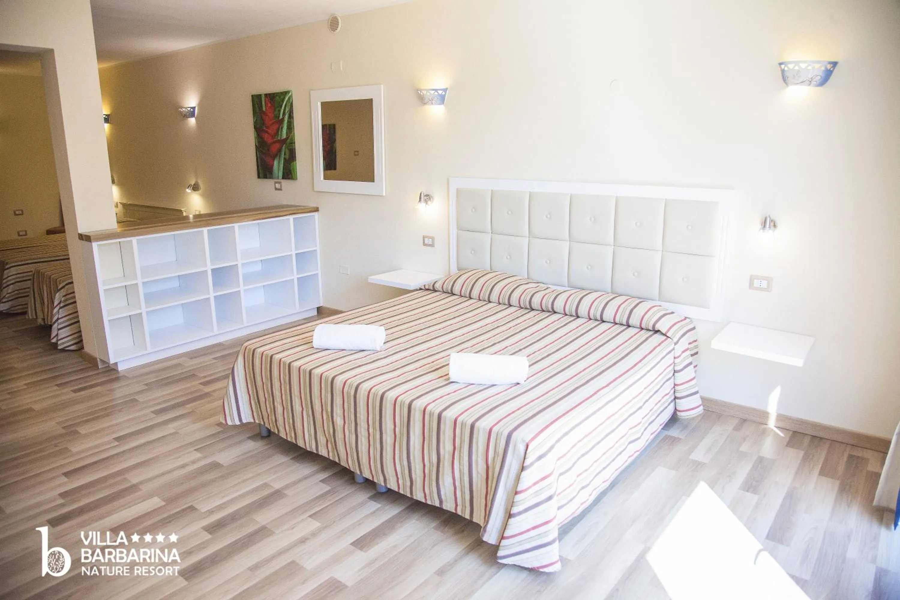 Bedroom, Bed in Villa Barbarina Nature Resort