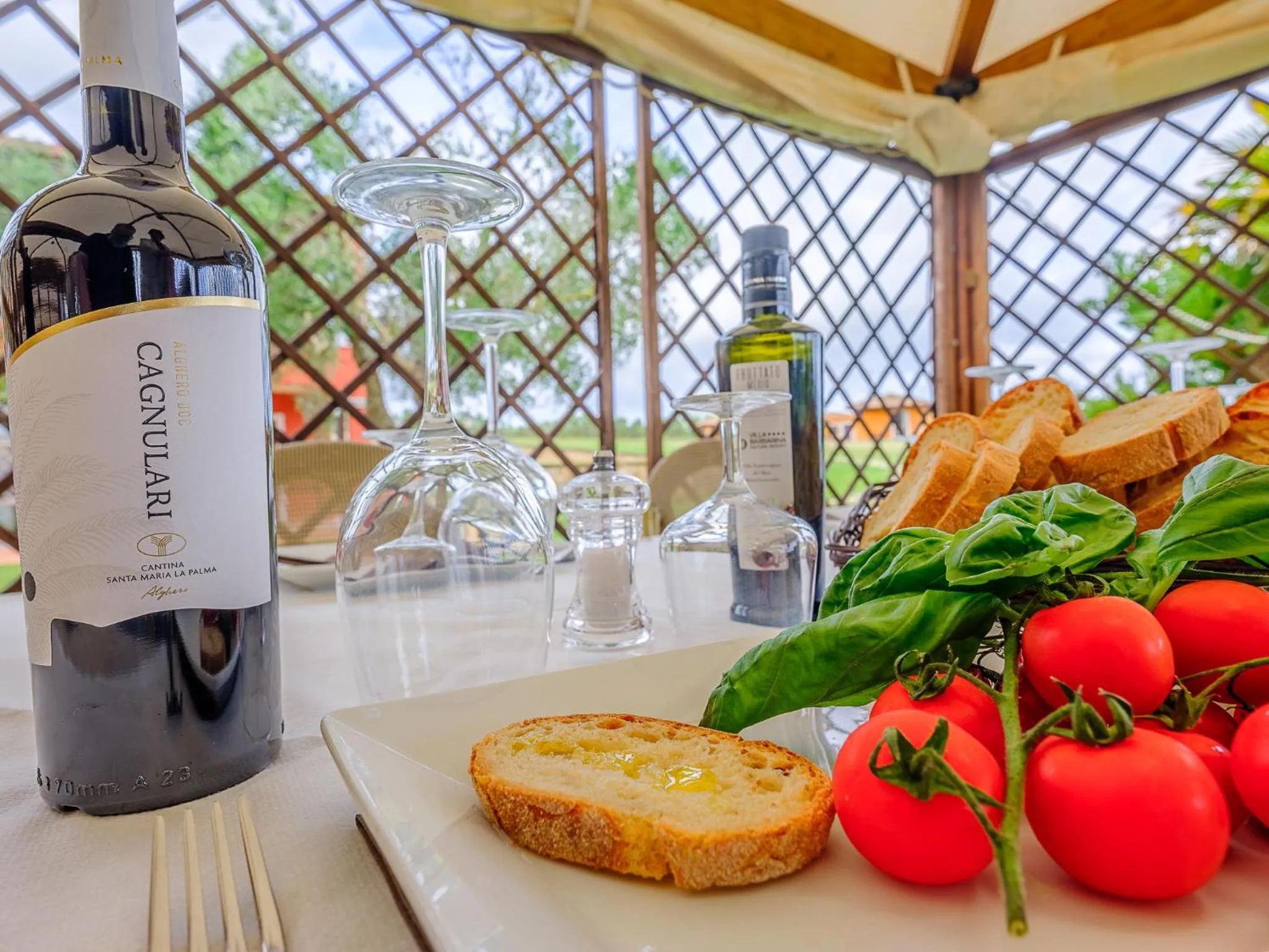 Restaurant/places to eat in Villa Barbarina Nature Resort