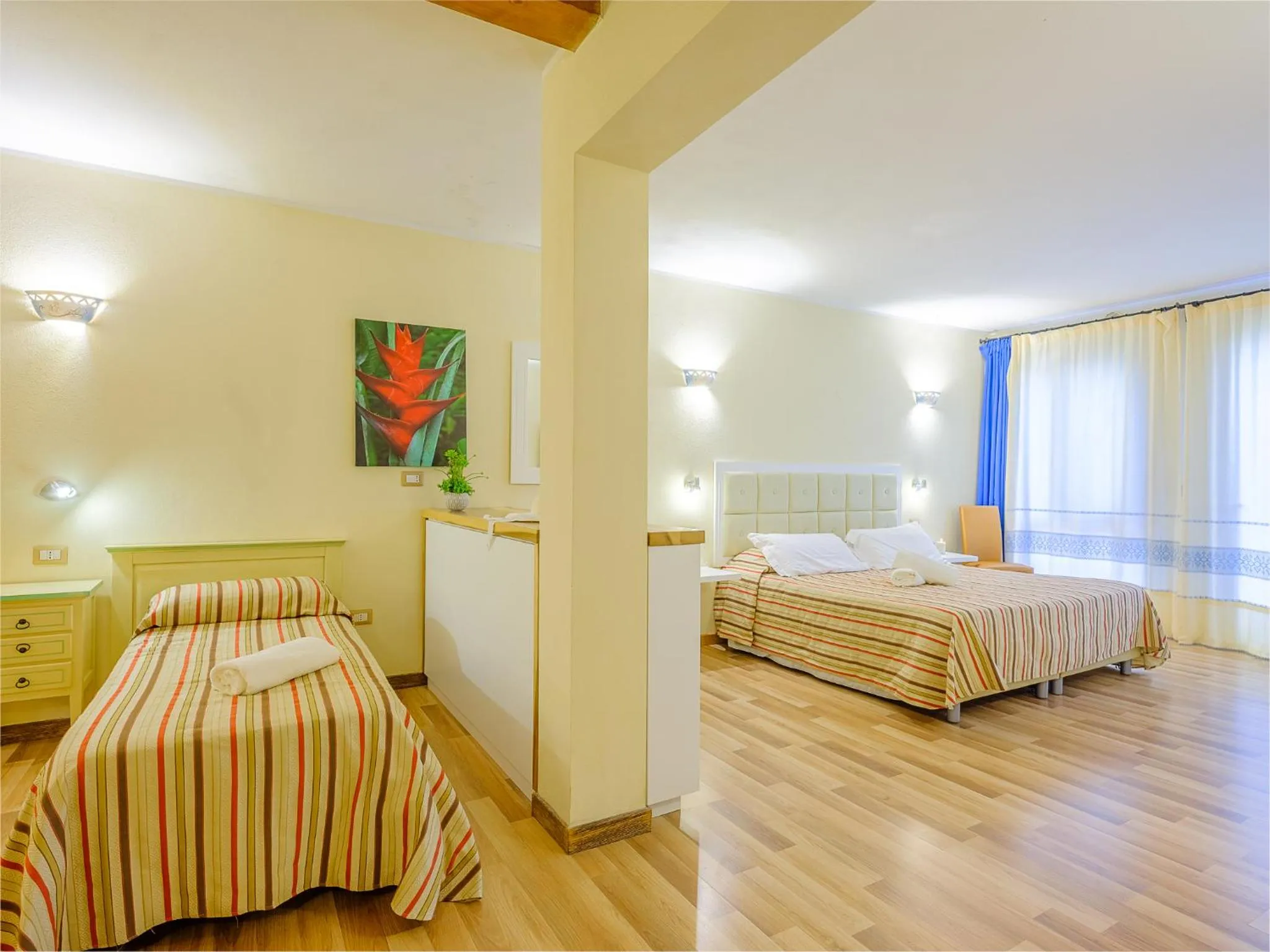 Bed in Villa Barbarina Nature Resort