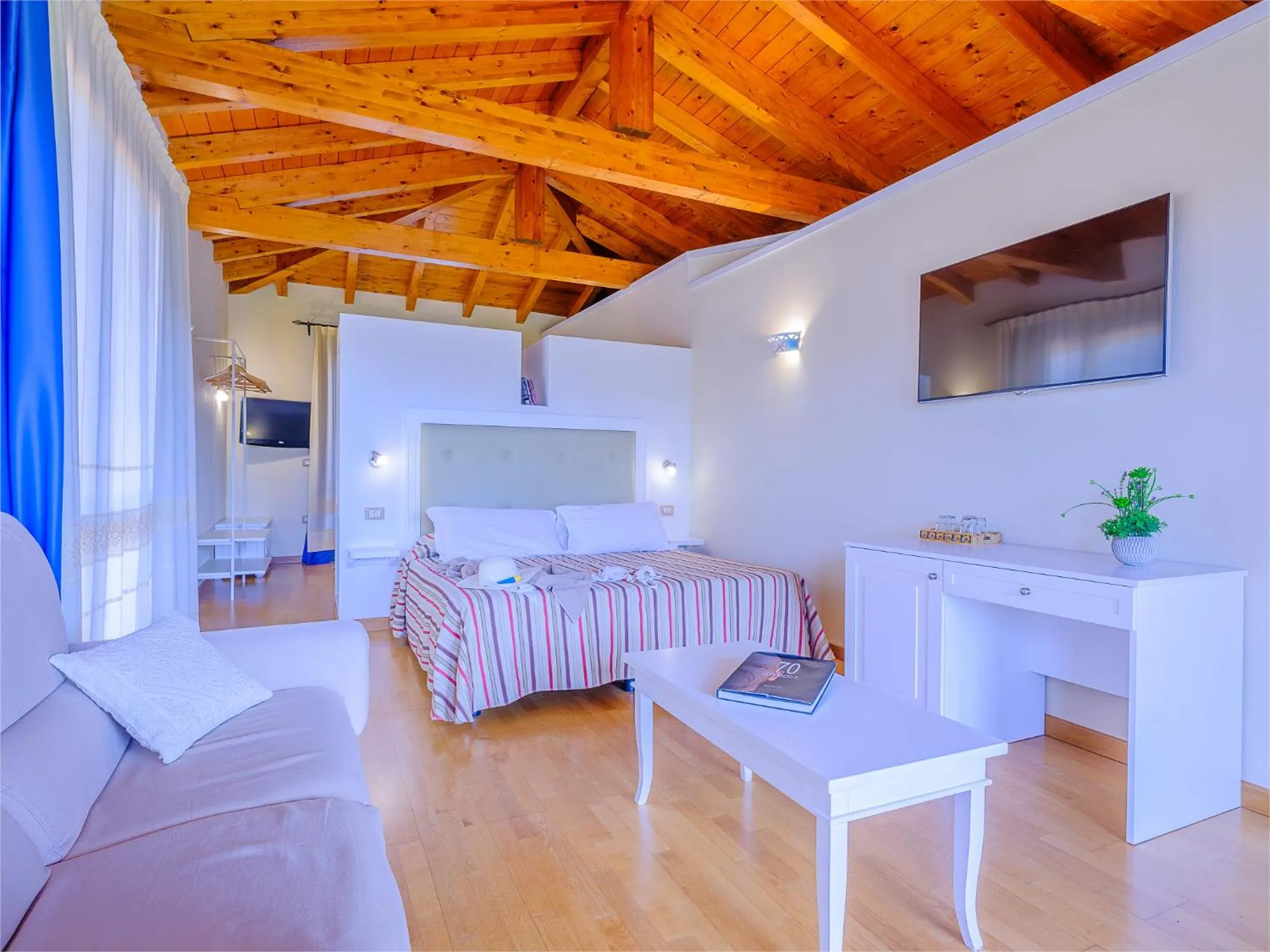 Bed in Villa Barbarina Nature Resort