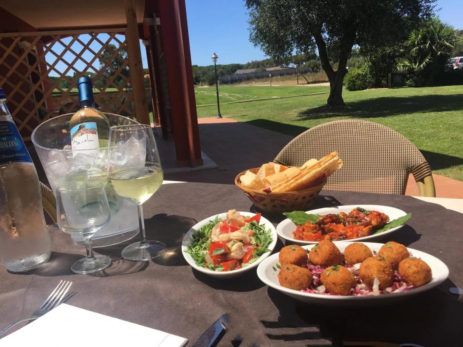 Restaurant/places to eat in Hotel Villa Barbarina Nature Experiences Boutique Resort Alghero Sardinien