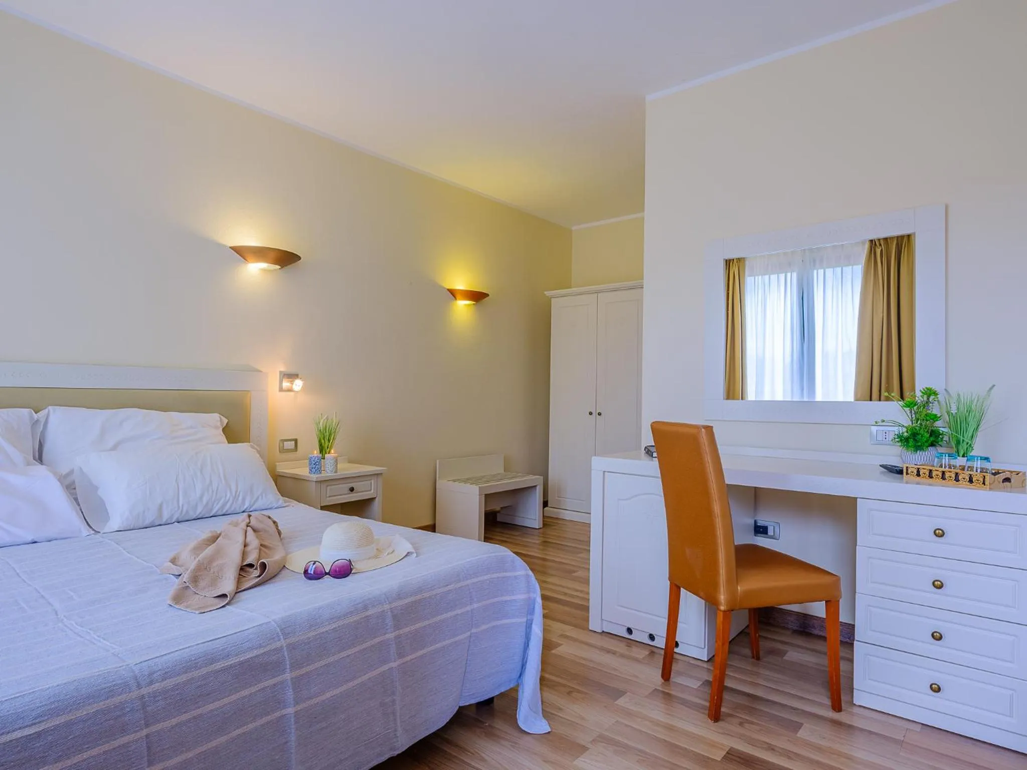 Bed in Villa Barbarina Nature Resort