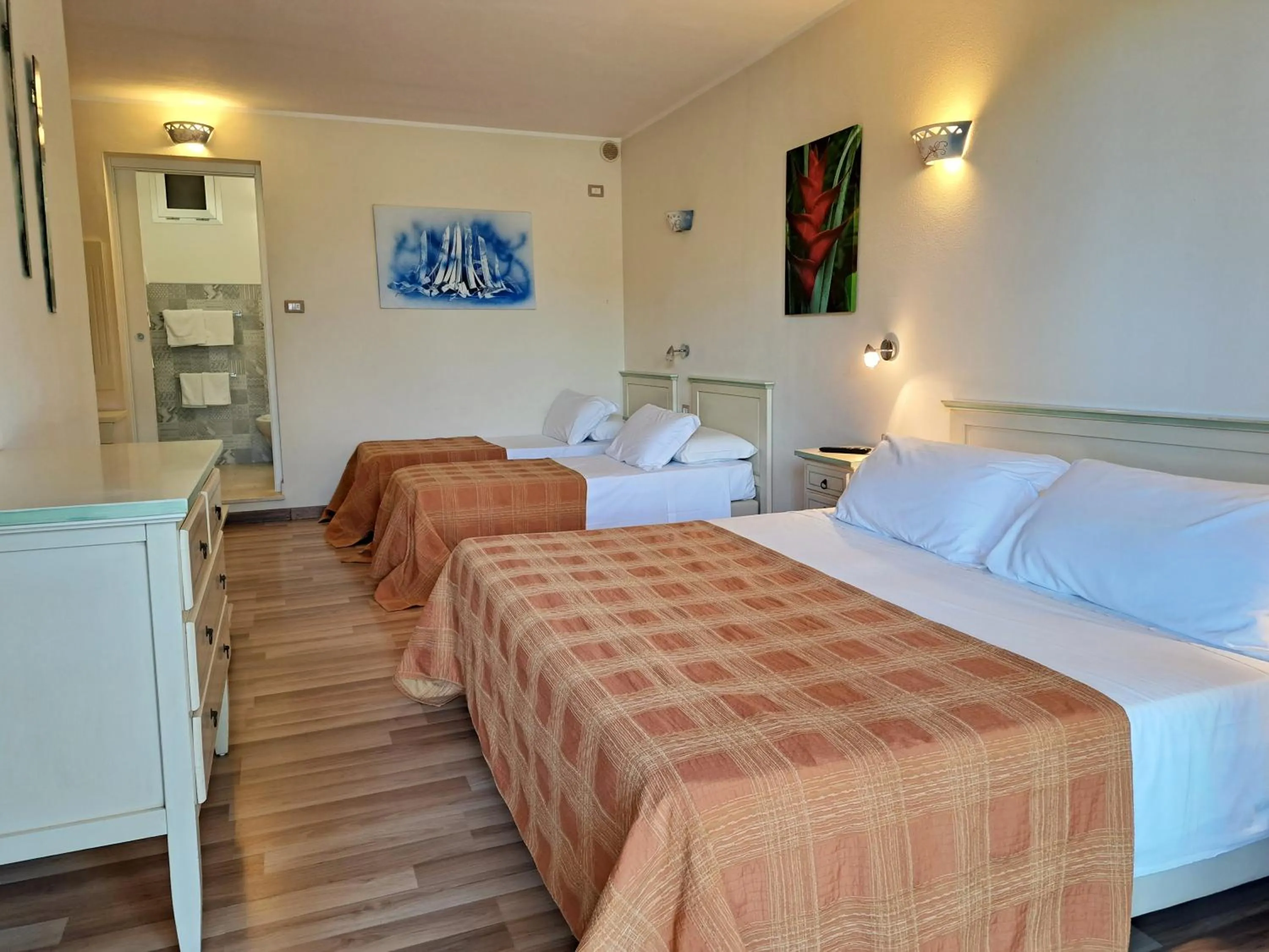 Bedroom, Bed in Villa Barbarina Nature Resort