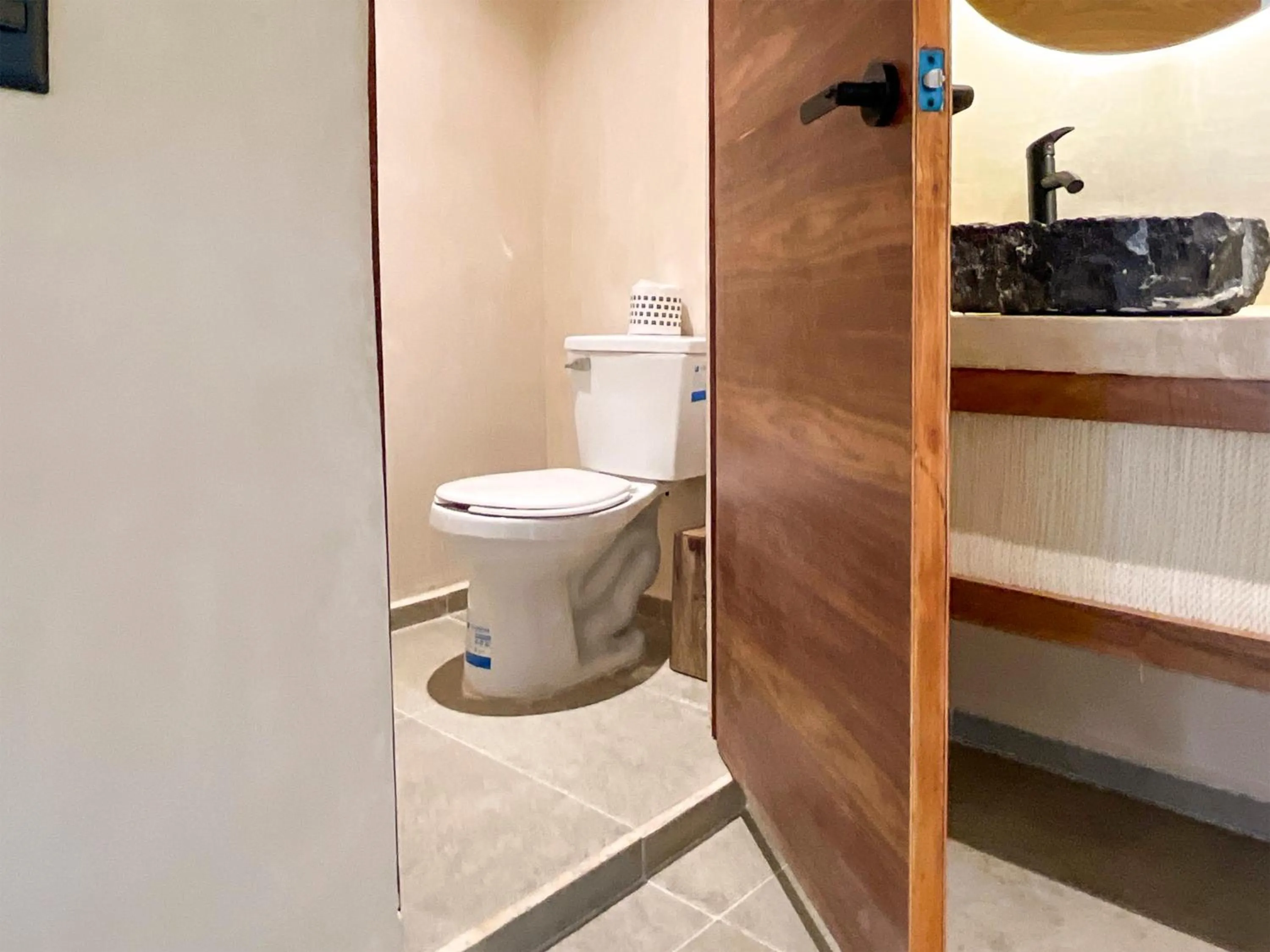 Bathroom in Zelune Luxury Lagoon Resort Bacalar - Adults Only