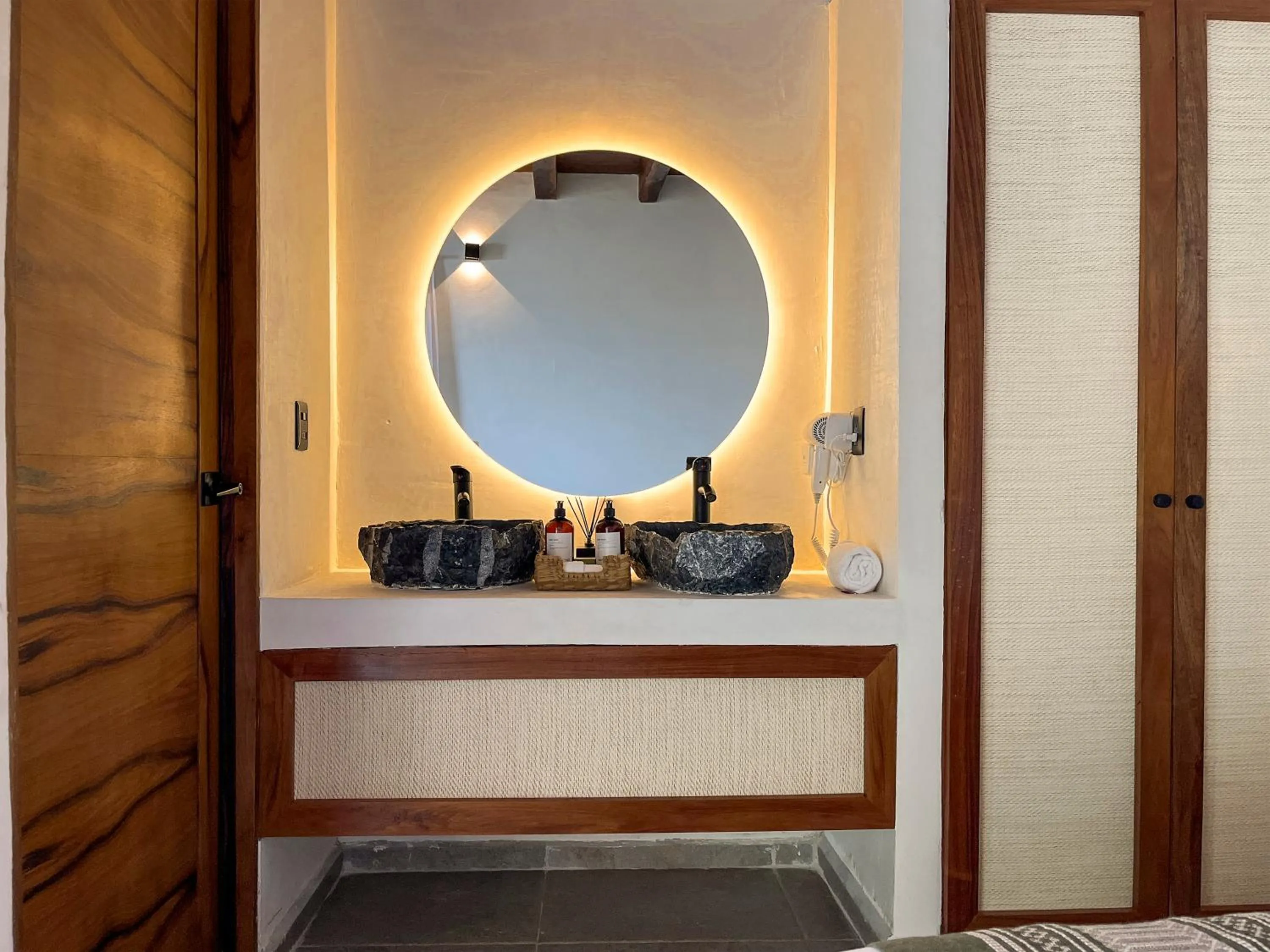 Bathroom in Zelune Luxury Lagoon Resort Bacalar - Adults Only