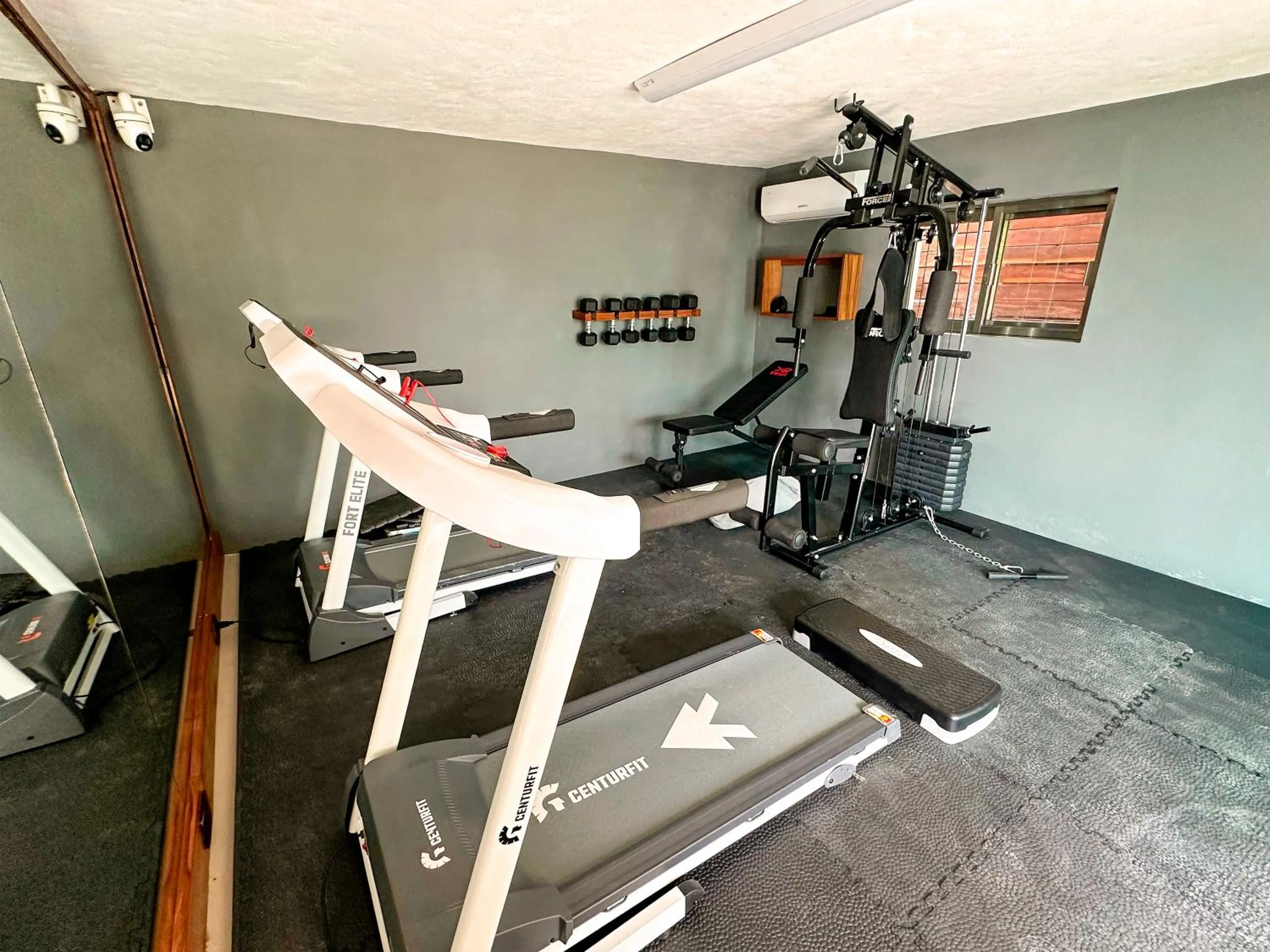 Fitness centre/facilities in Zelune Luxury Lagoon Resort Bacalar - Adults Only