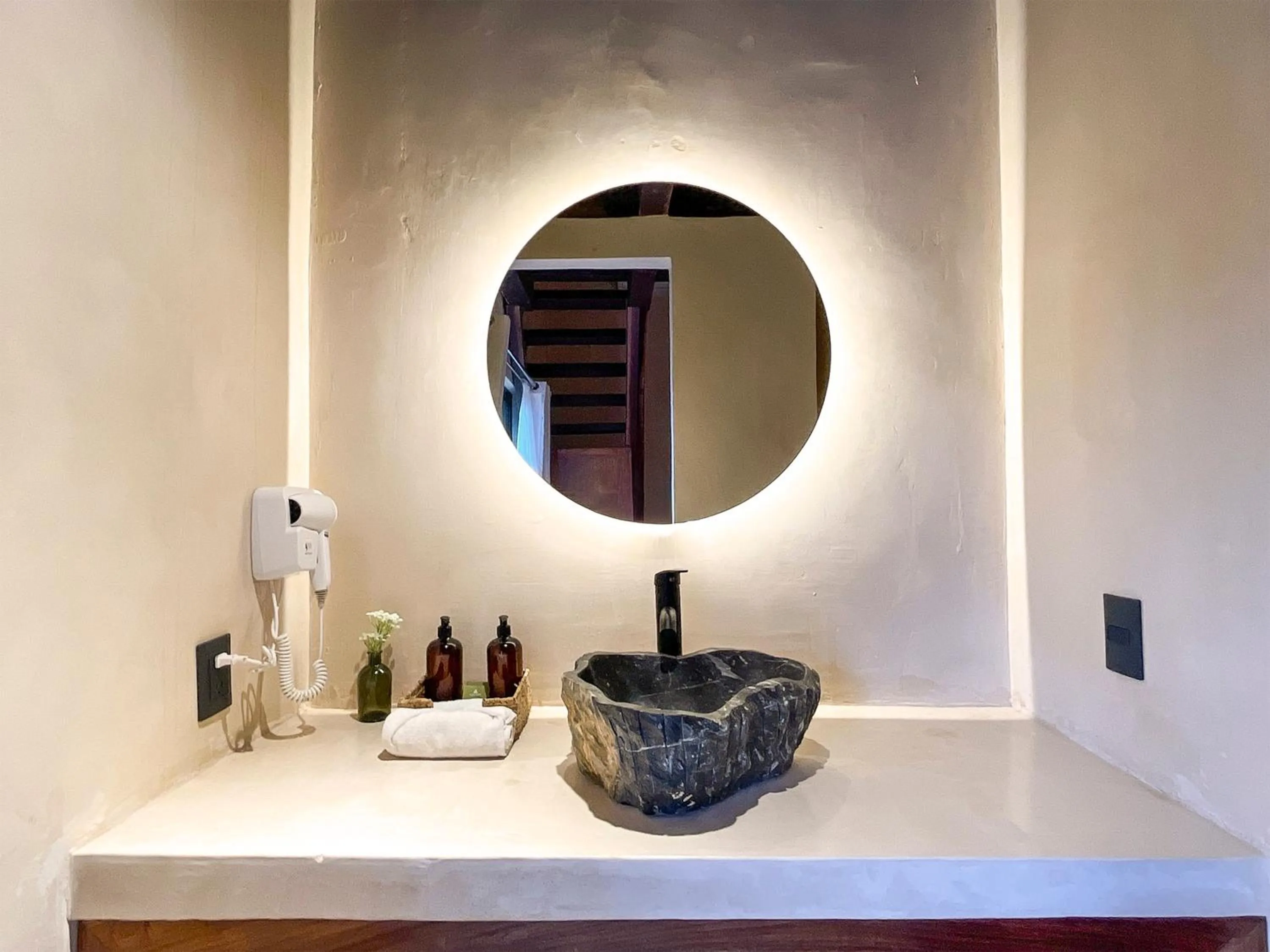 Bathroom in Zelune Luxury Lagoon Resort Bacalar - Adults Only