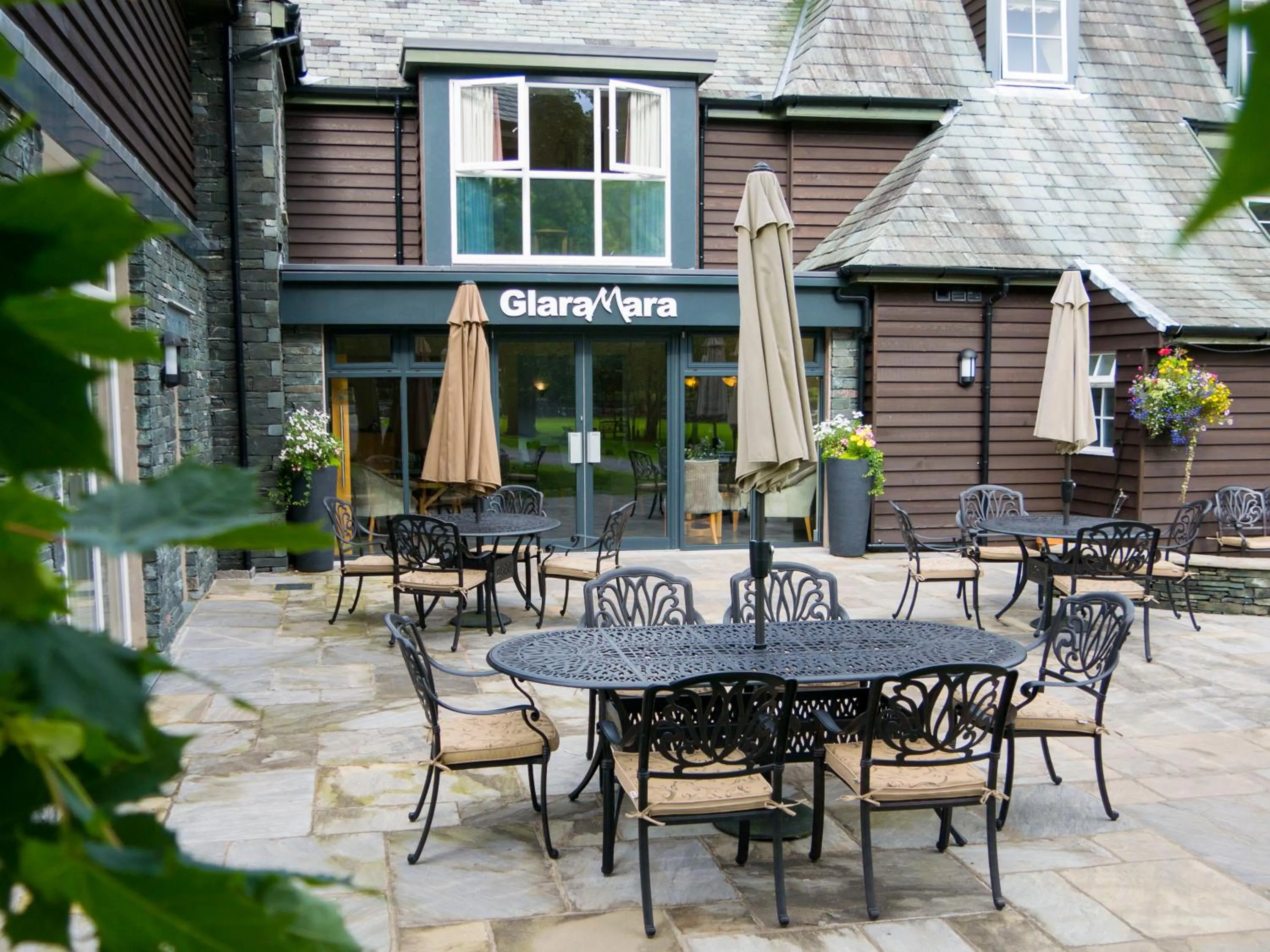 Patio in Glaramara Hotel